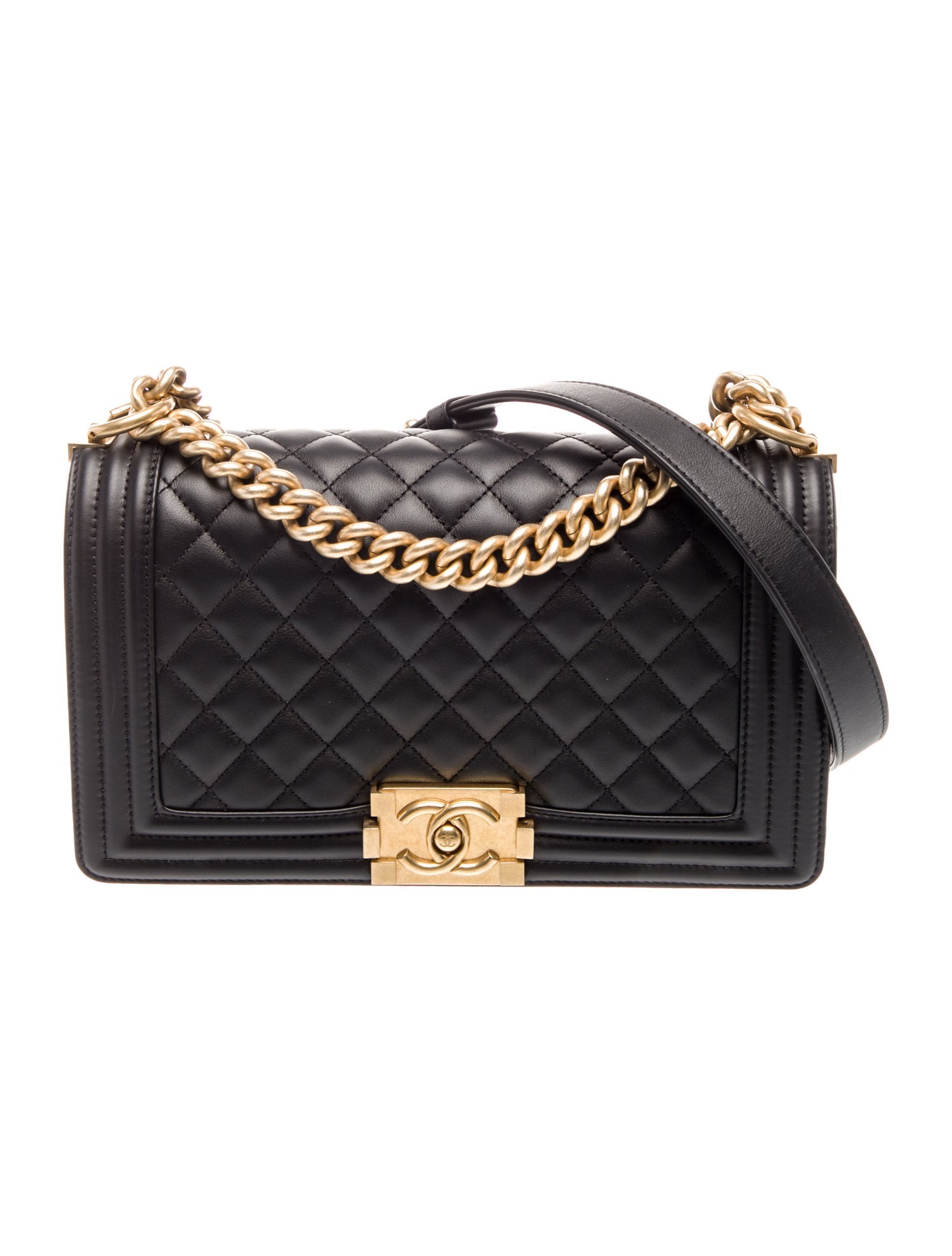 Chanel Quilted Medium Boy Bag