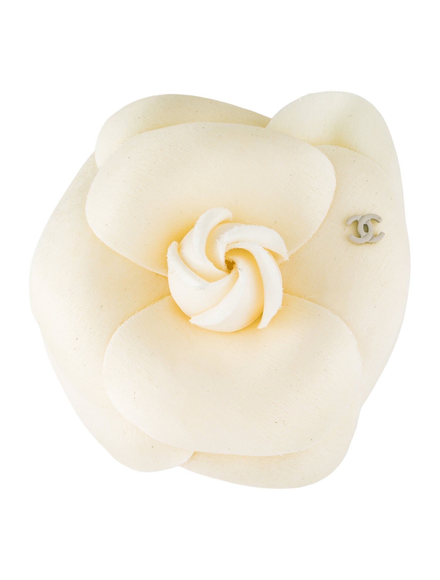 Chanel 2020 Silk Camellia Brooch