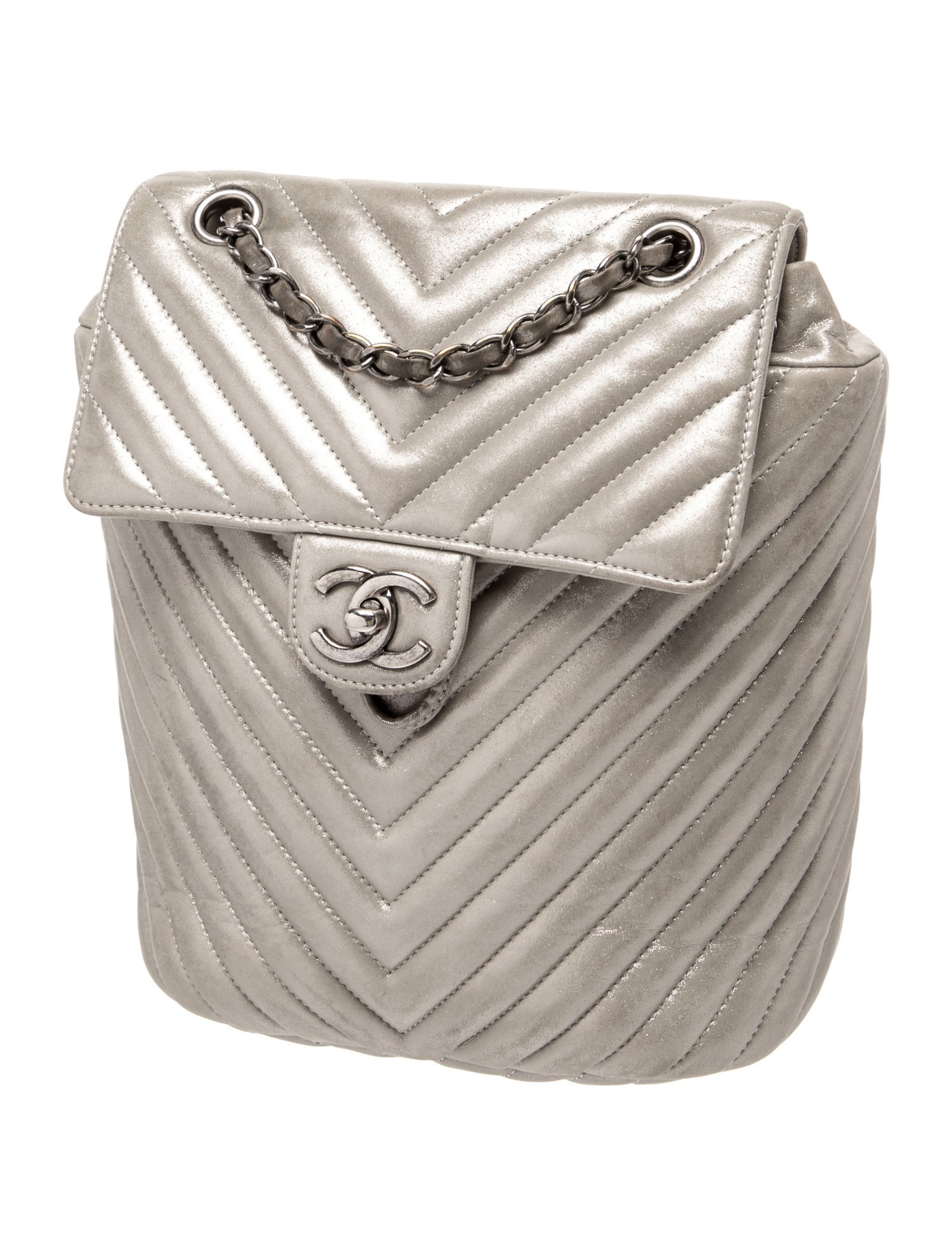 Chanel Small Chevron Urban Spirit Backpack