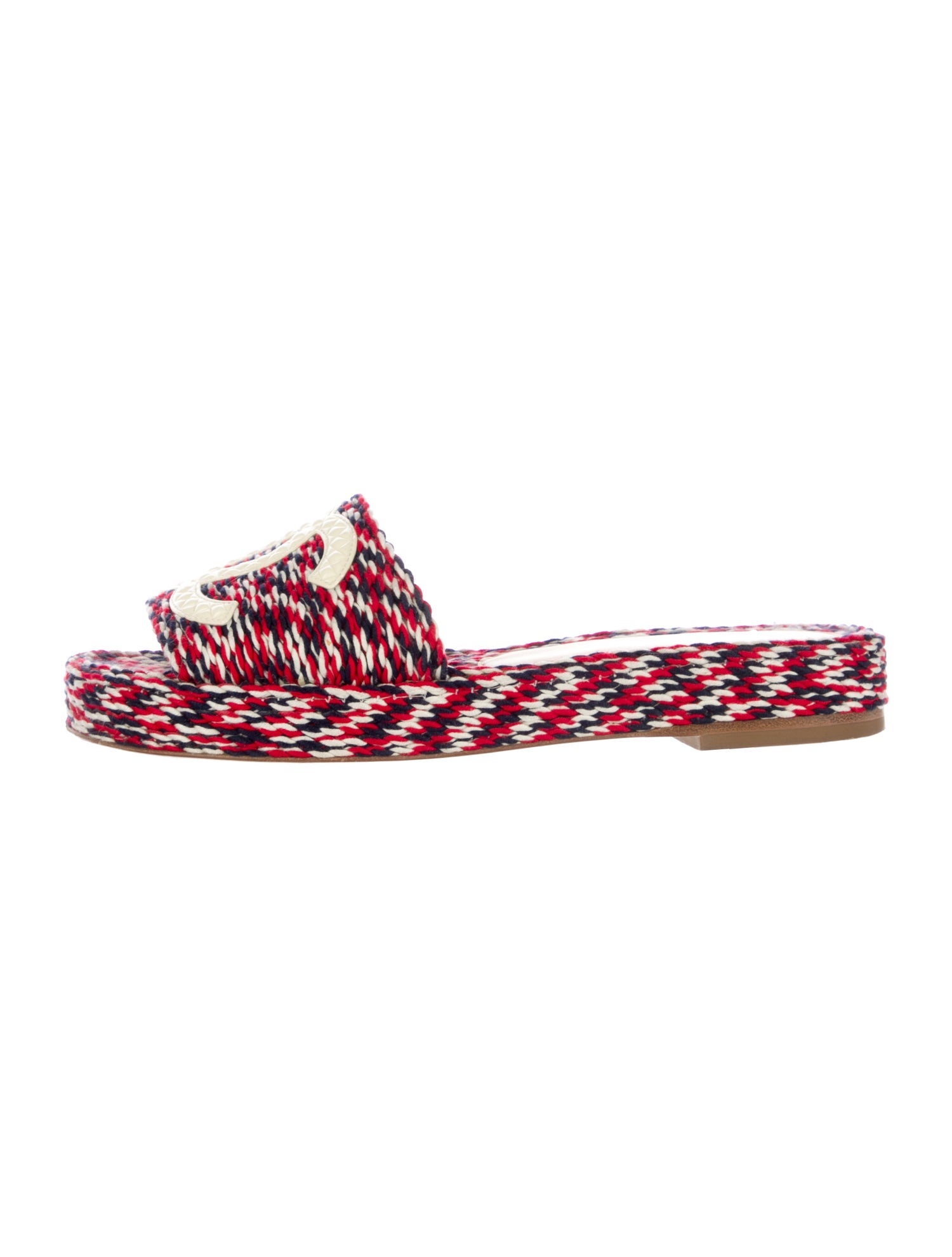 Chanel 2018 Interlocking CC Logo Slides