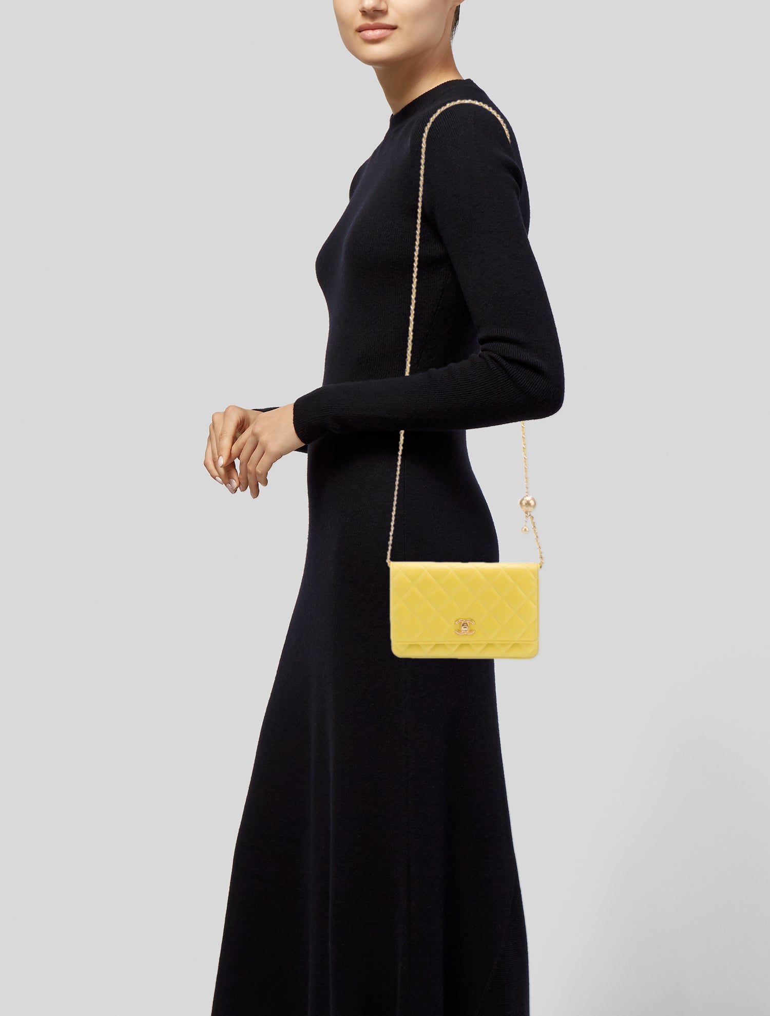 Chanel Pearl Crush Wallet On Chain