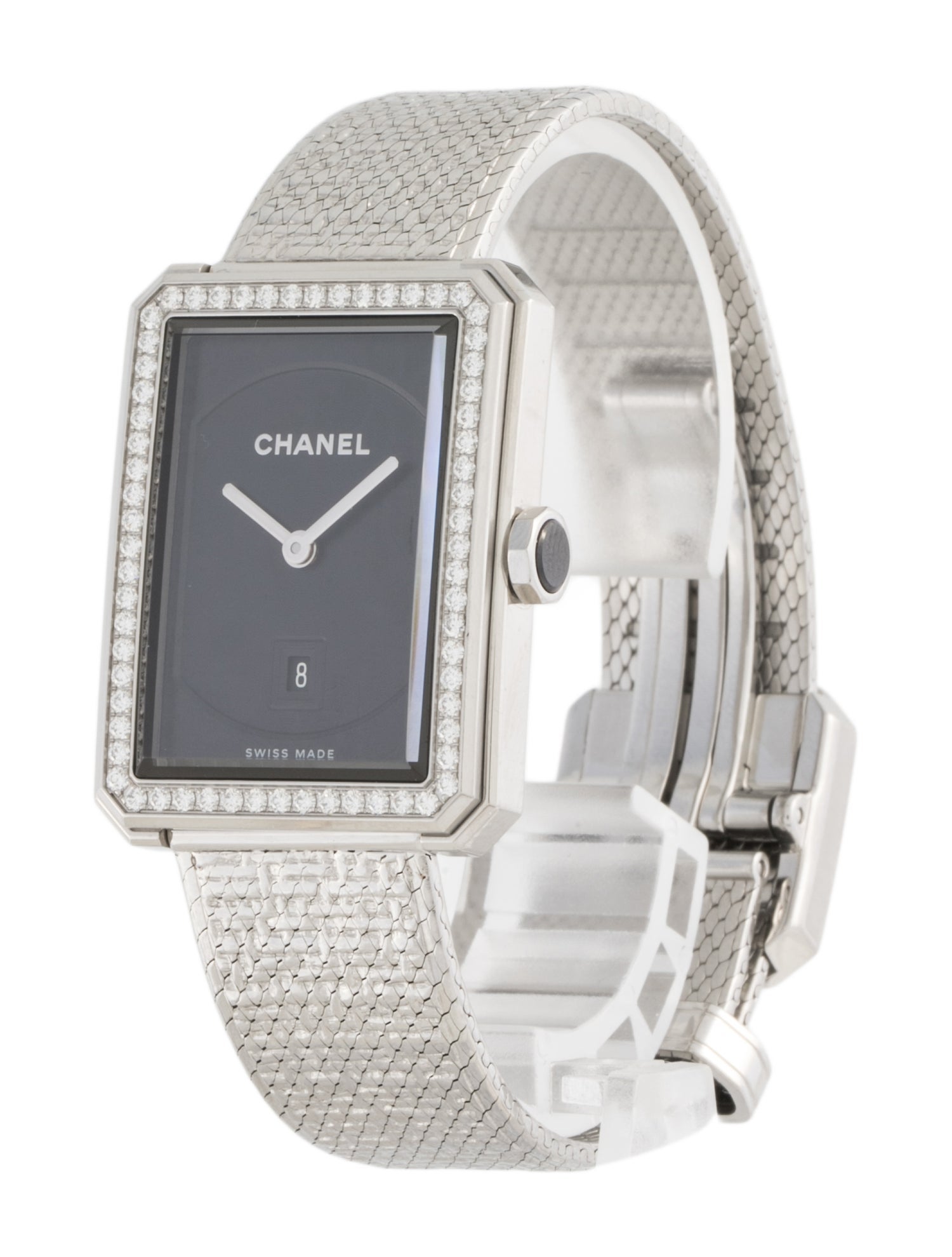 Chanel Boyfriend Tweed Watch