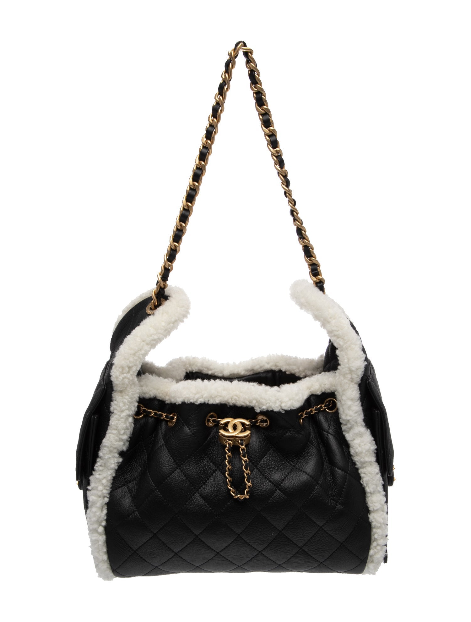 Chanel Small Shearling 25 Hobo