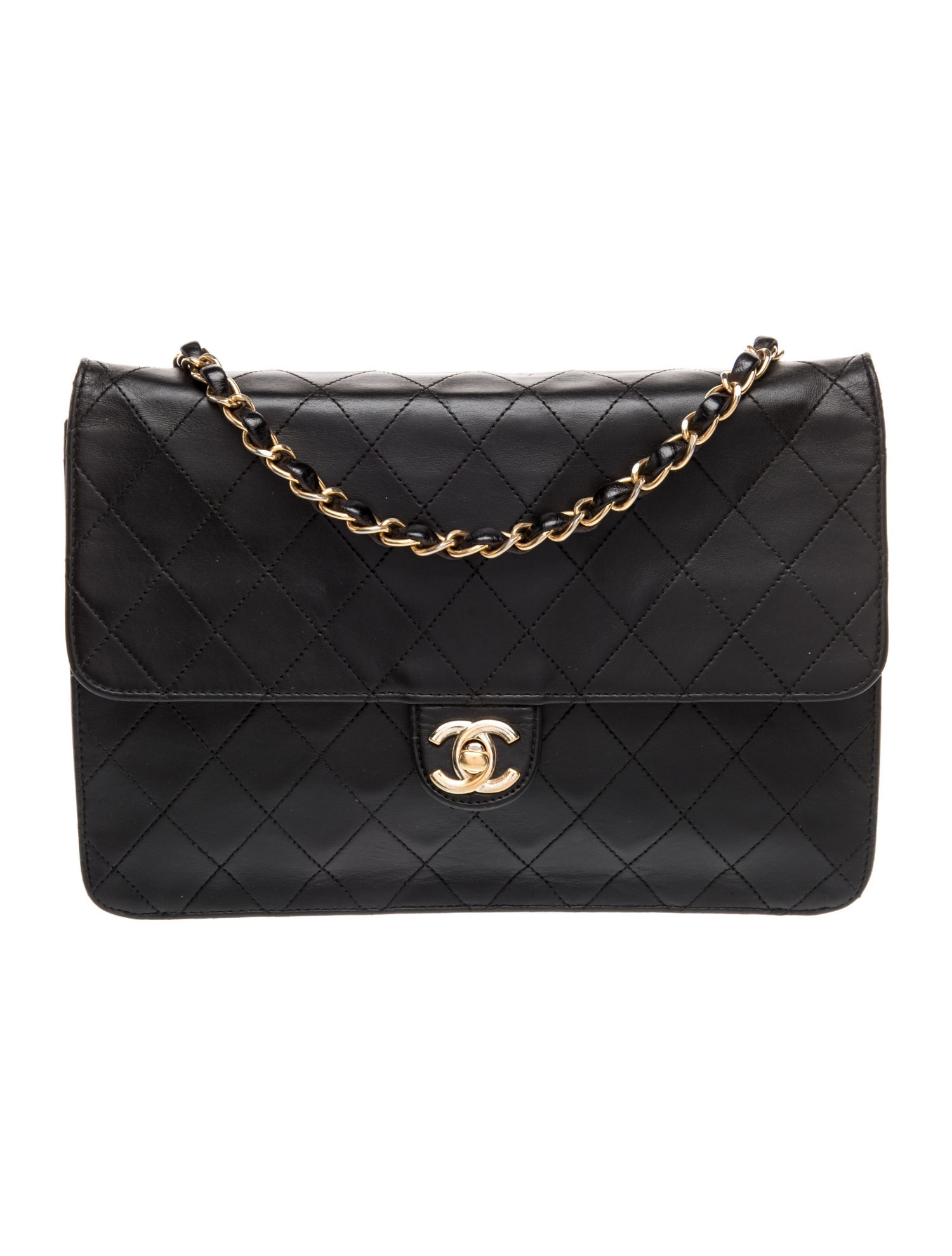 Chanel Quilted CC Square Flap Bag
