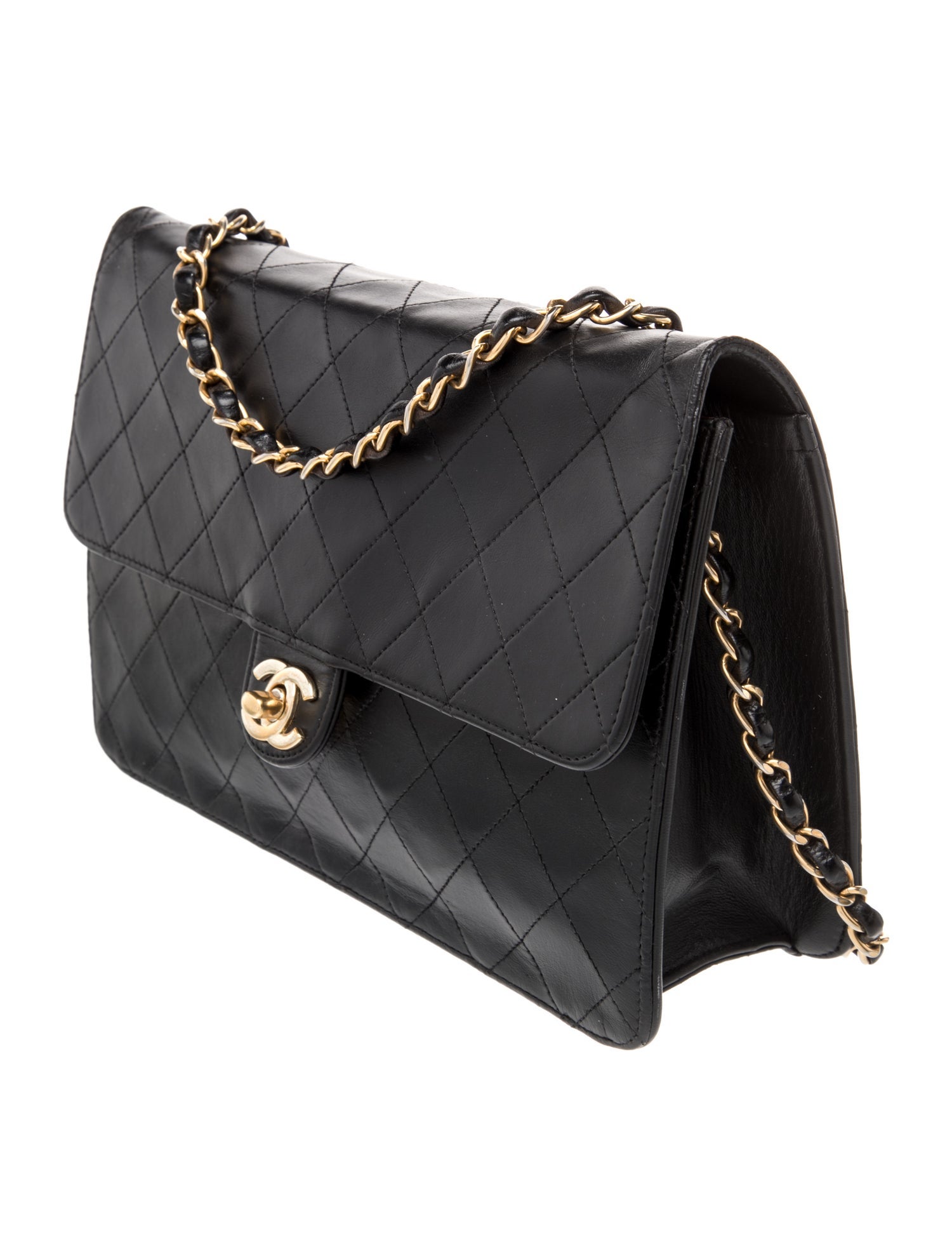 Chanel Quilted CC Square Flap Bag