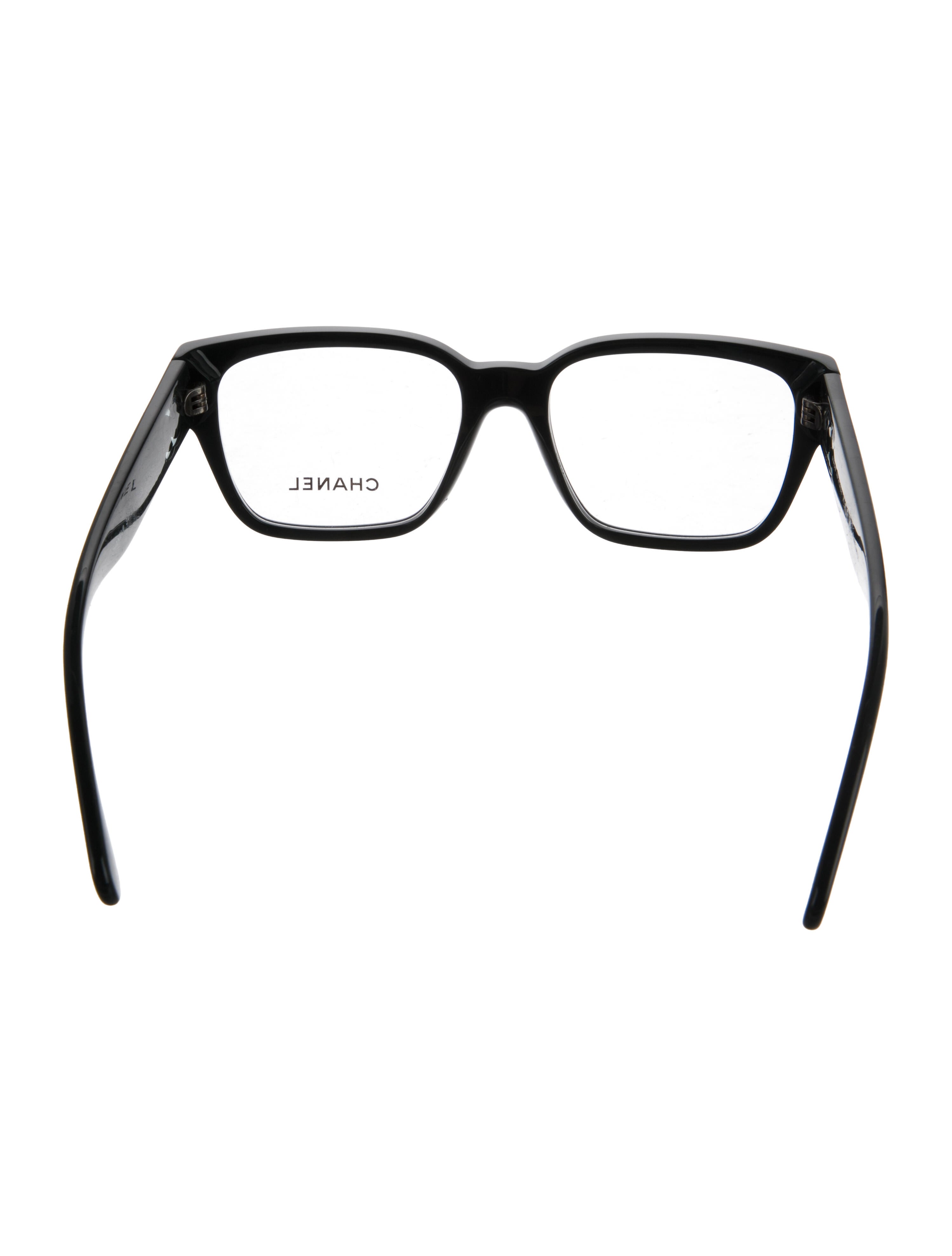 Chanel Interlocking CC Logo Square Eyeglasses