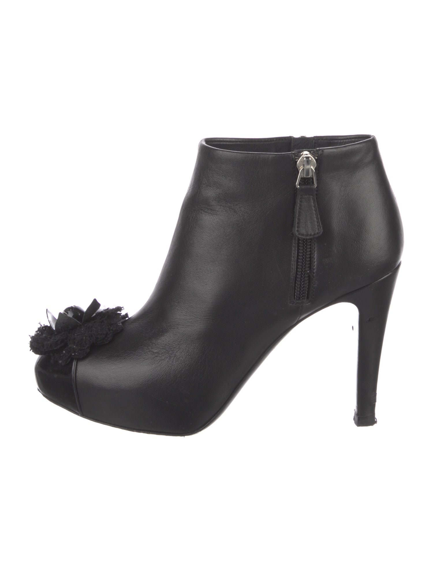 Chanel Leather Boots