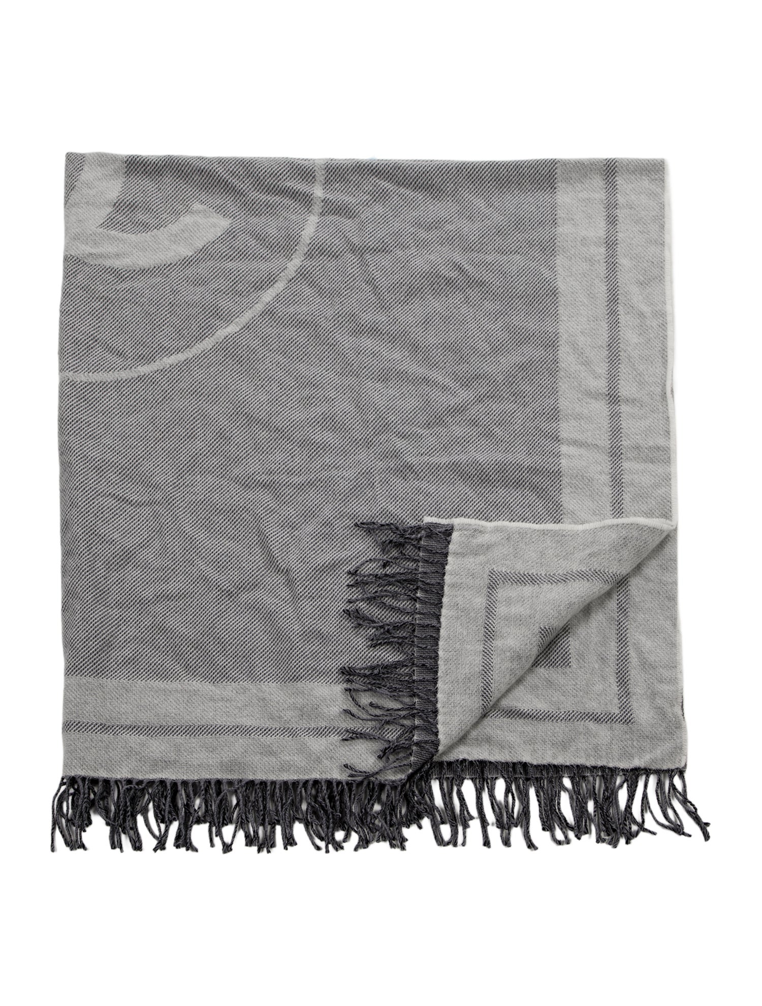 Chanel 2025 CC Wool Blend Throw Blanket w/ Tags