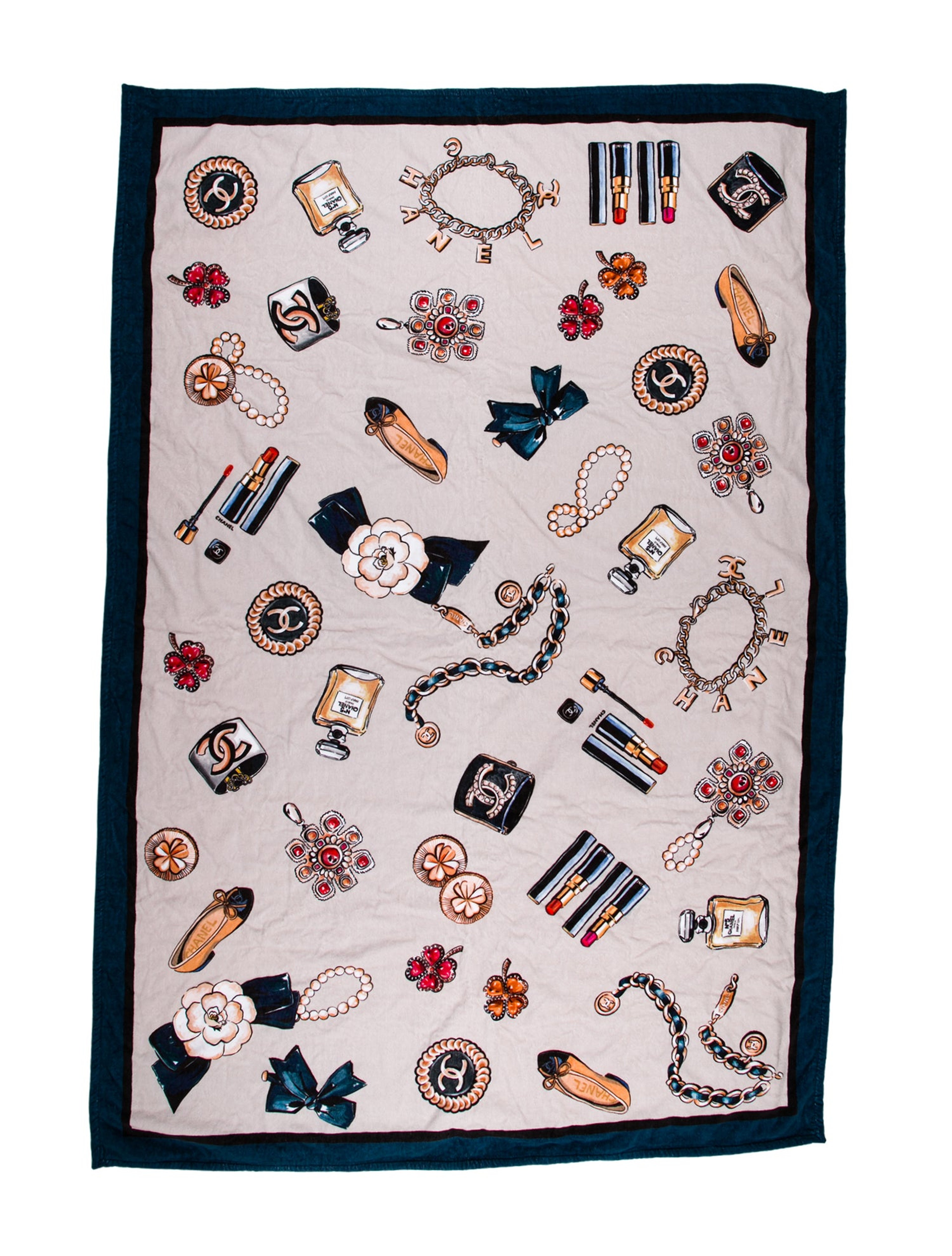 Icons Beach Towel