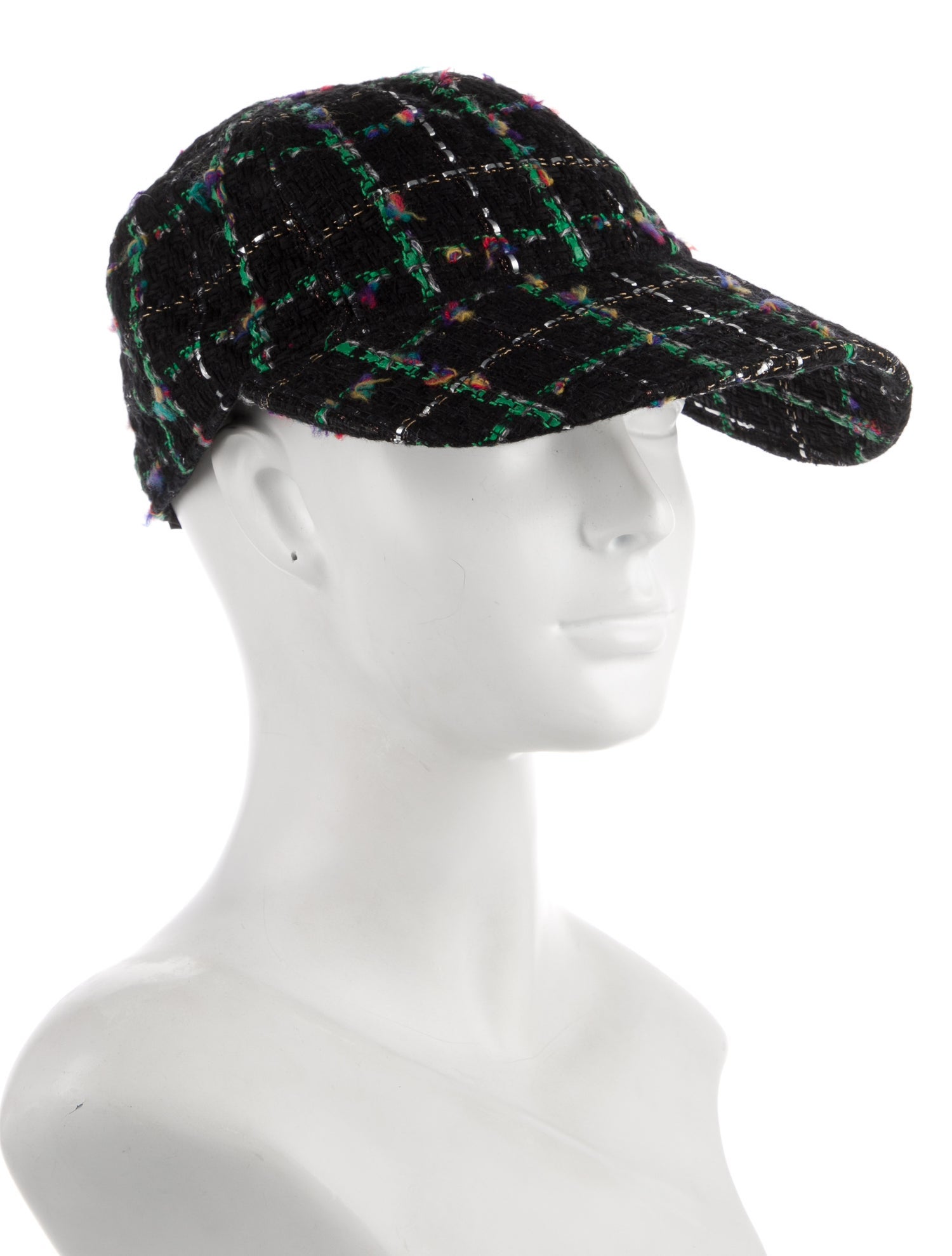 Chanel Tweed Baseball Cap