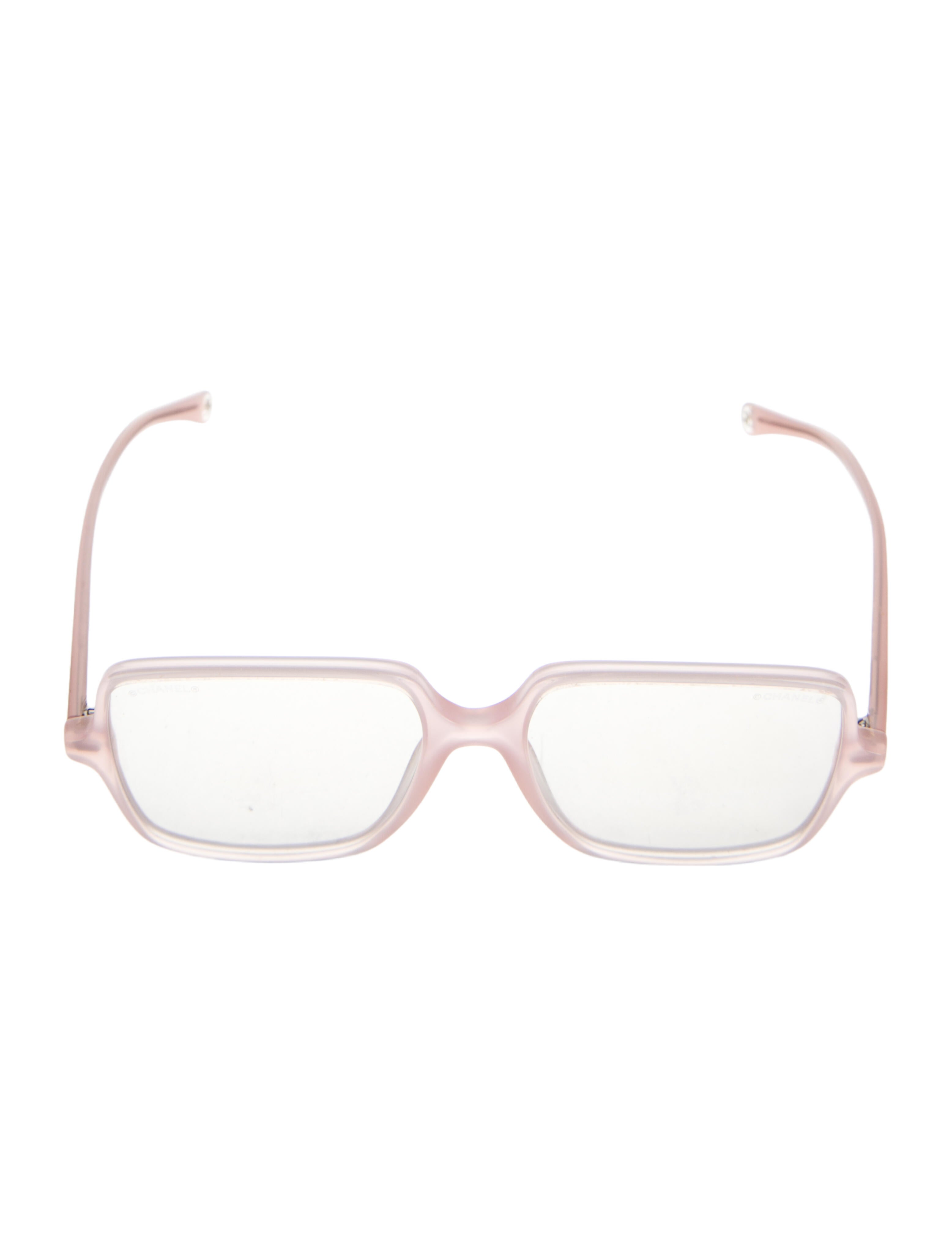 Chanel Interlocking CC Logo Square Eyeglasses
