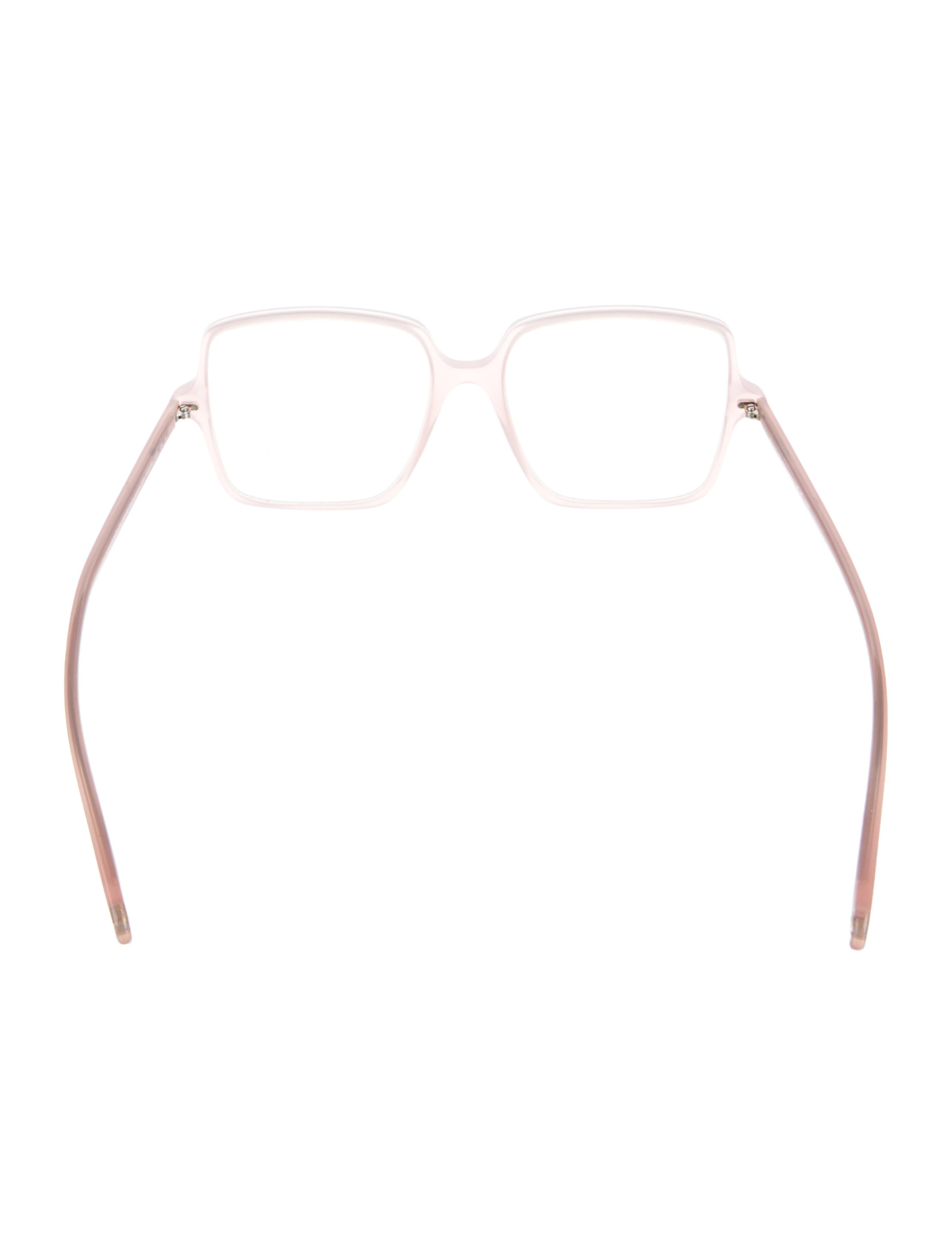 Chanel Interlocking CC Logo Square Eyeglasses
