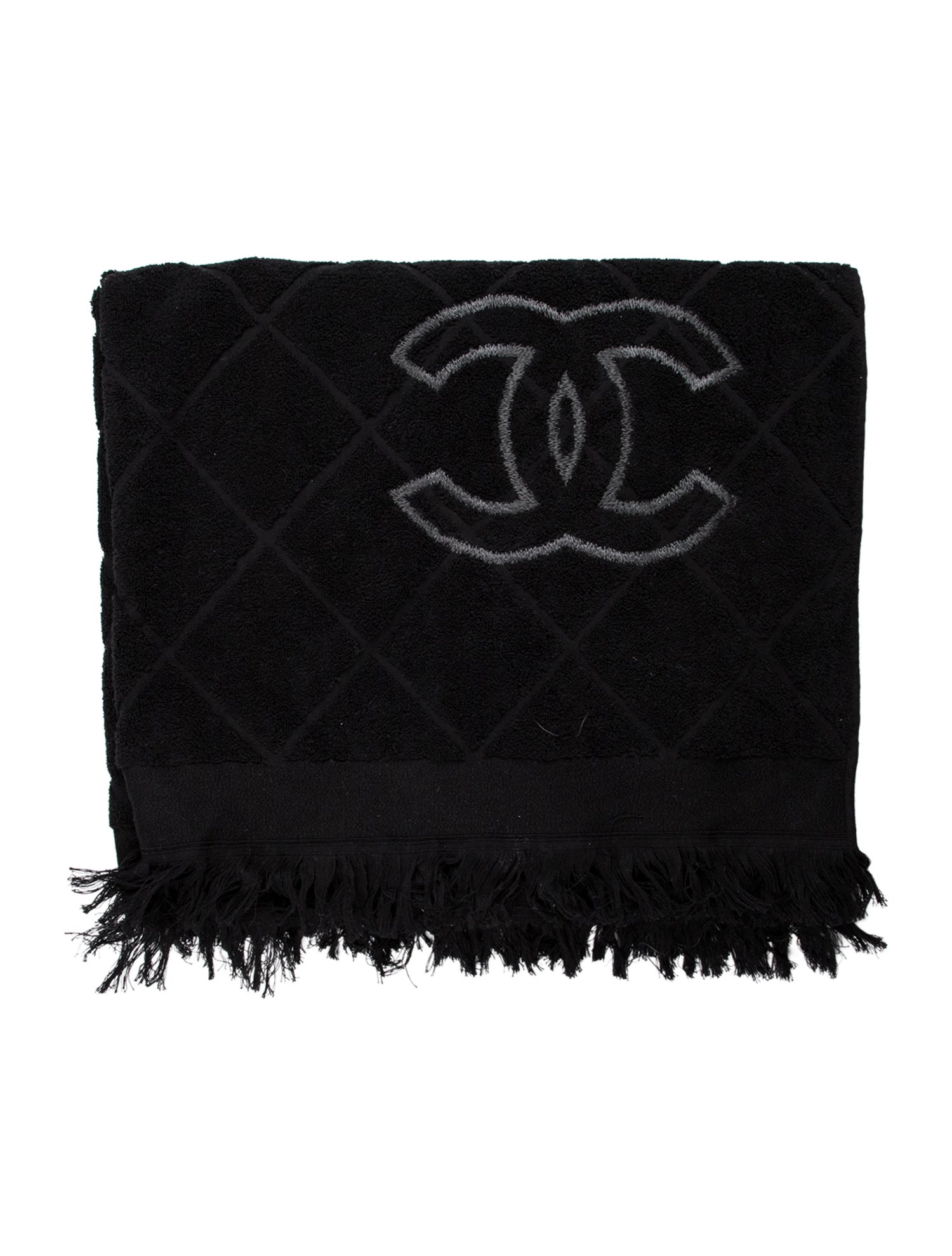 Chanel Terry Cloth Coco Beach Towel