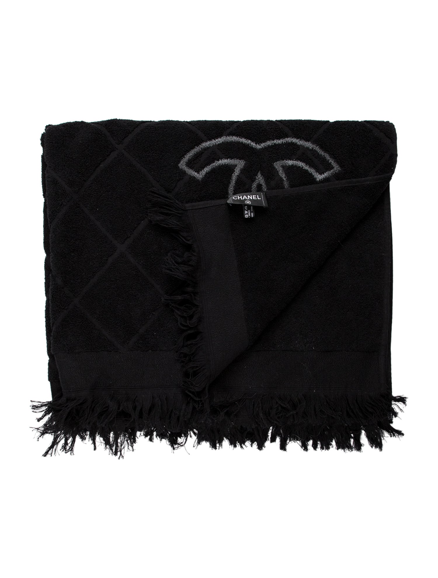 Chanel Terry Cloth Coco Beach Towel