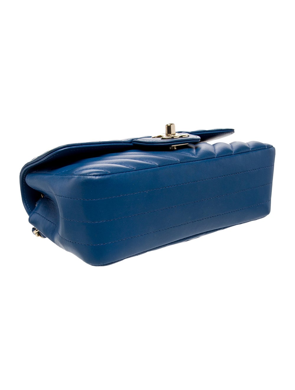 Chanel Classic Chevron Mini Rectangular Flap Bag - image 5