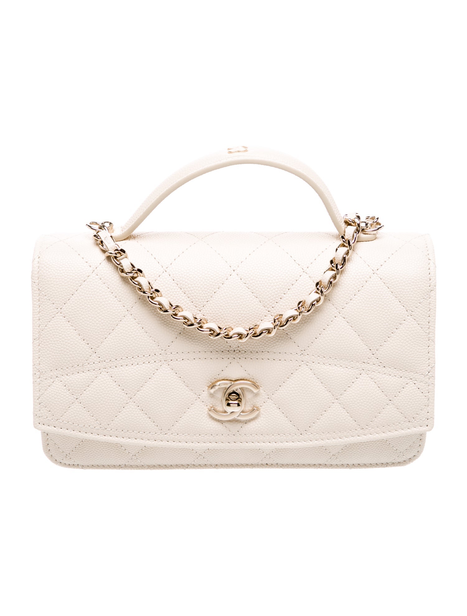 Chanel Top Handle Wallet On Chain