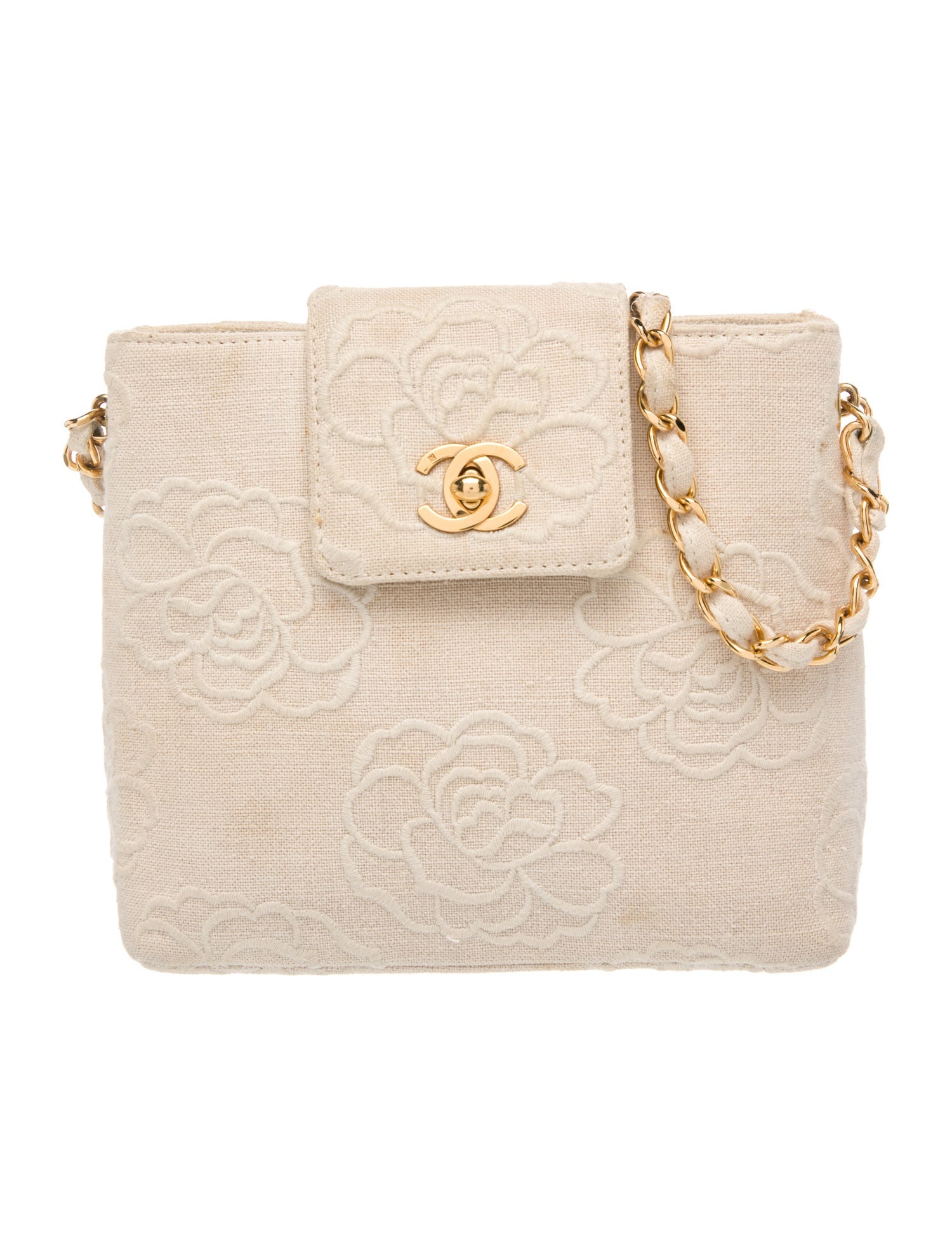 Chanel Camellia Bucket Bag