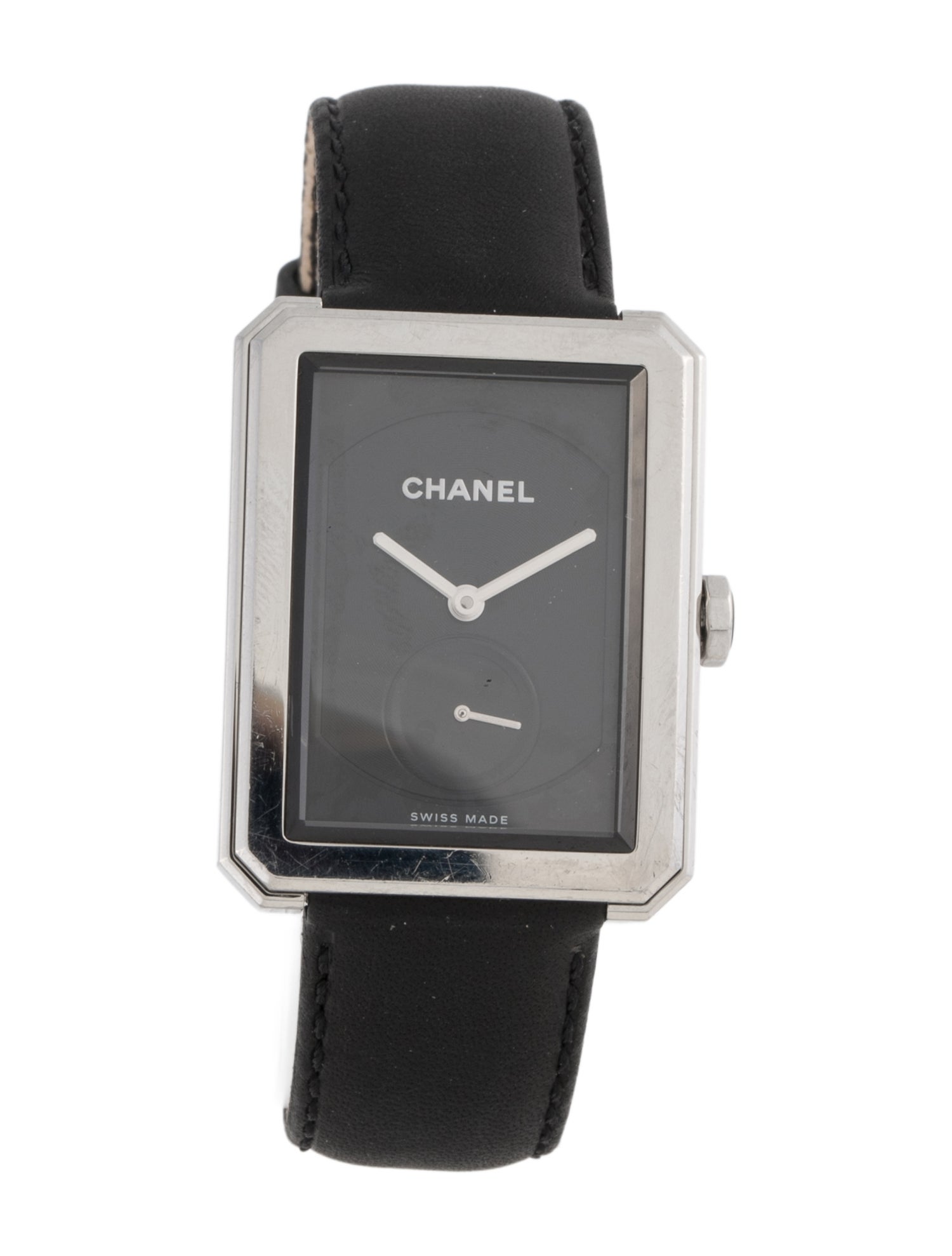 Chanel Boy-Friend Tweed watch