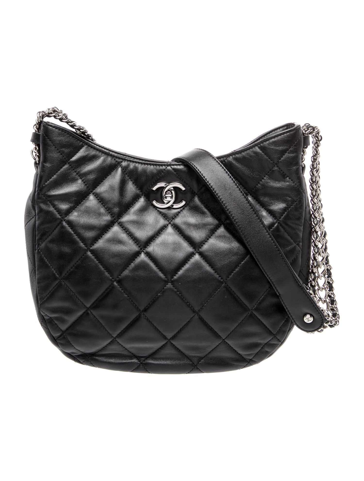 Chanel Chain Rows Hobo