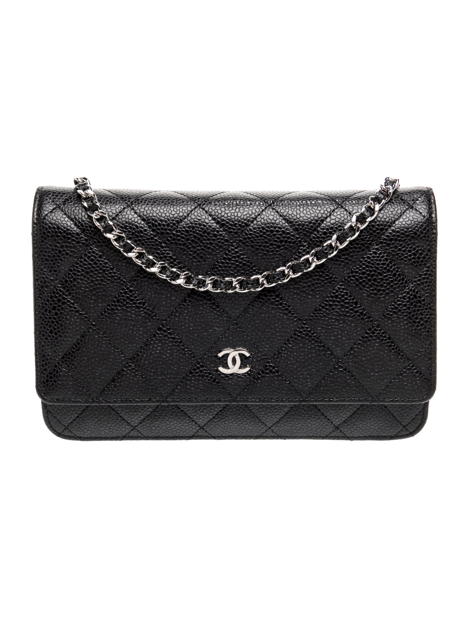 Chanel Caviar Wallet On Chain