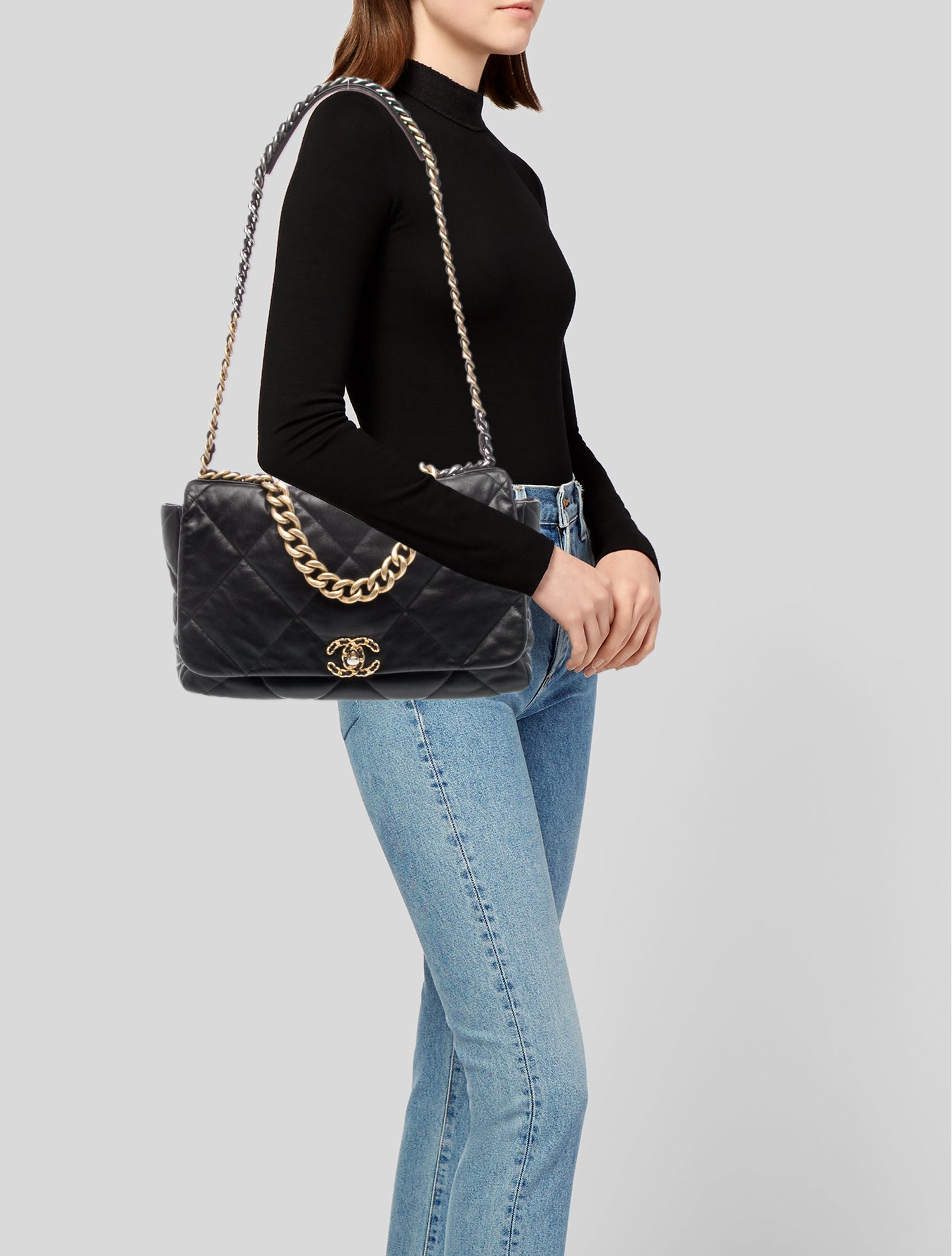 Chanel Maxi 19 Flap Bag