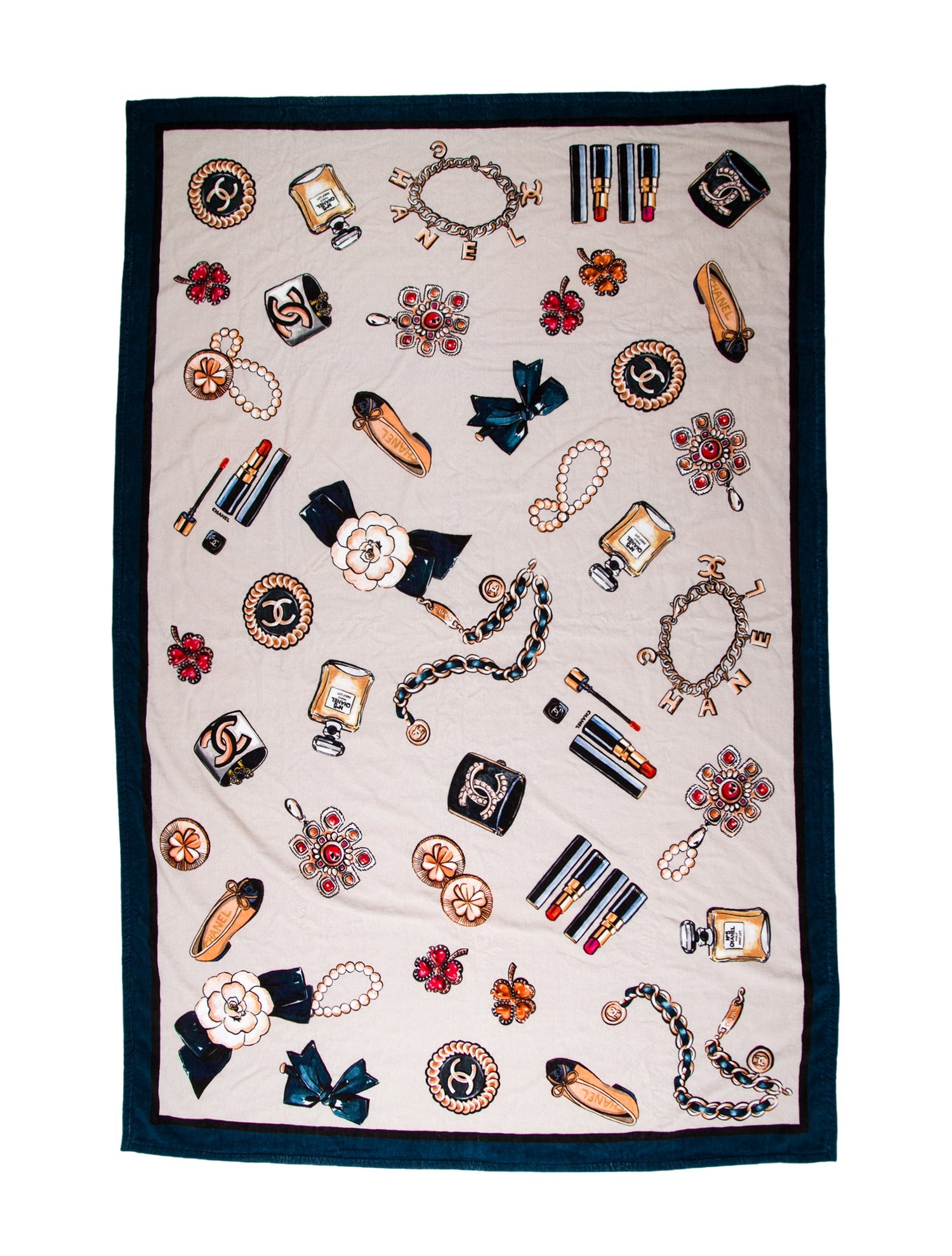 Chanel Icons Beach Towel