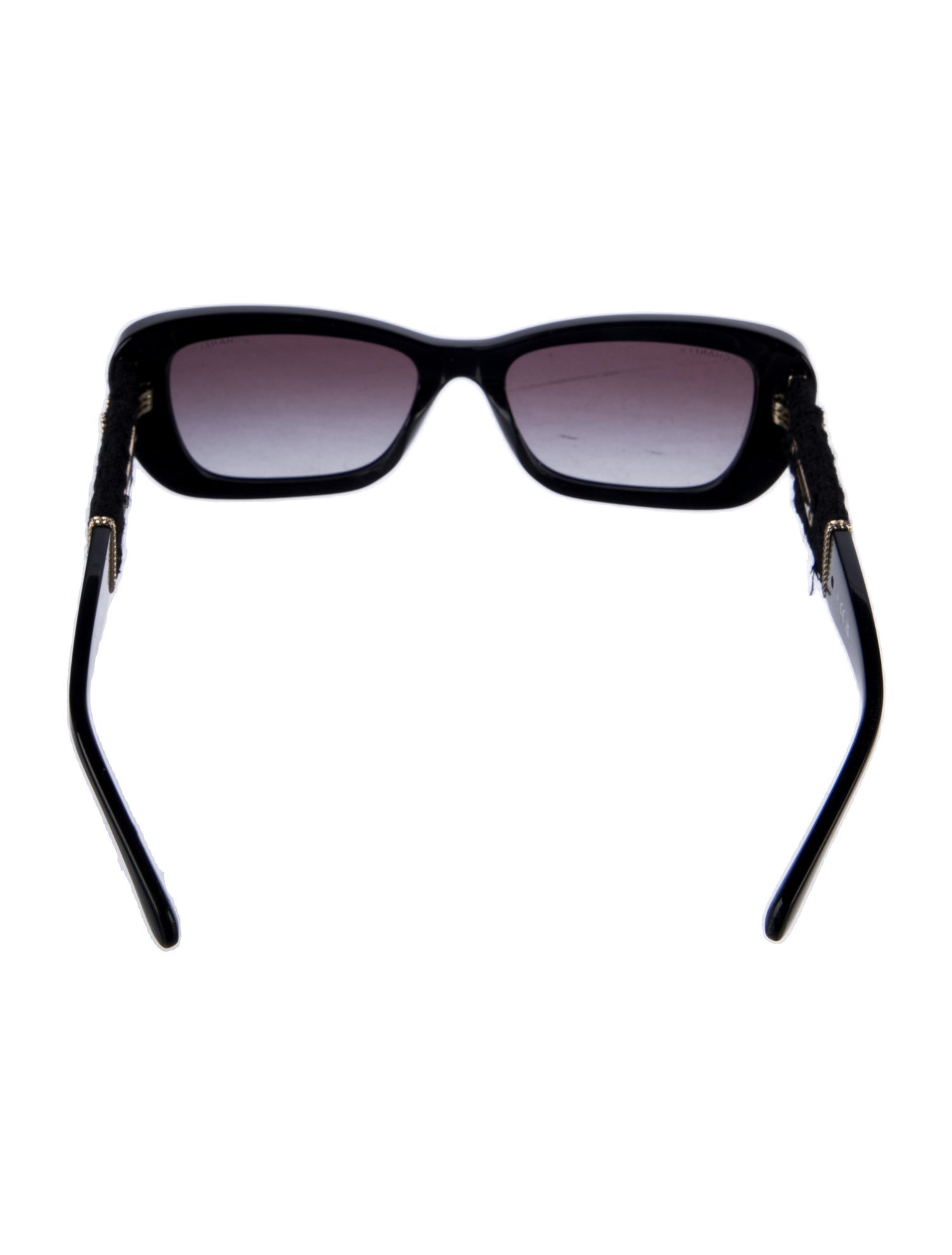 Chanel Interlocking CC Logo Square Sunglasses