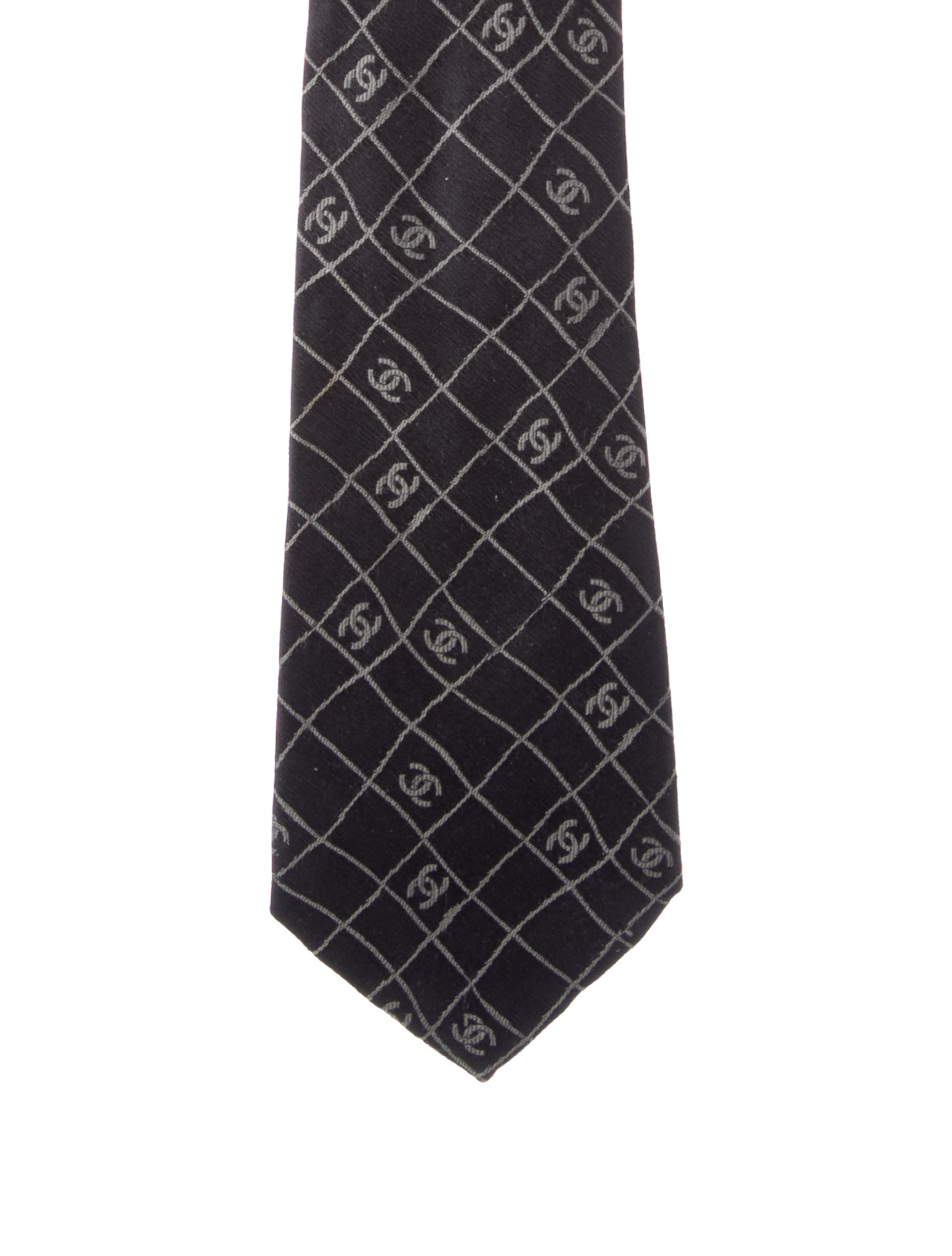Chanel CC Silk Tie