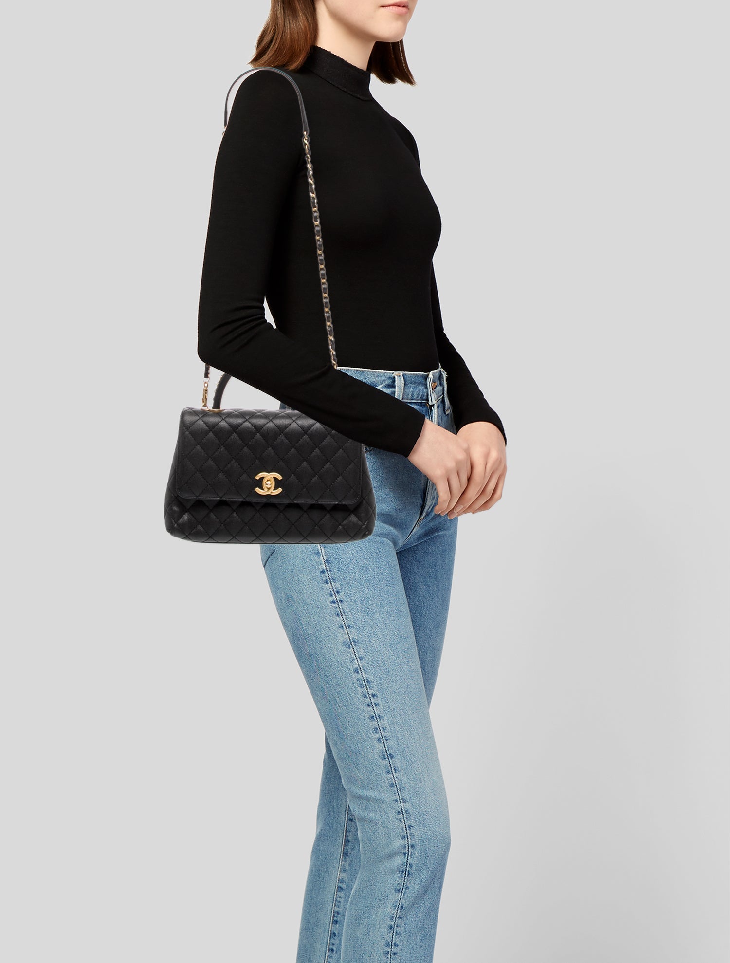 Chanel Small Coco Handle Bag