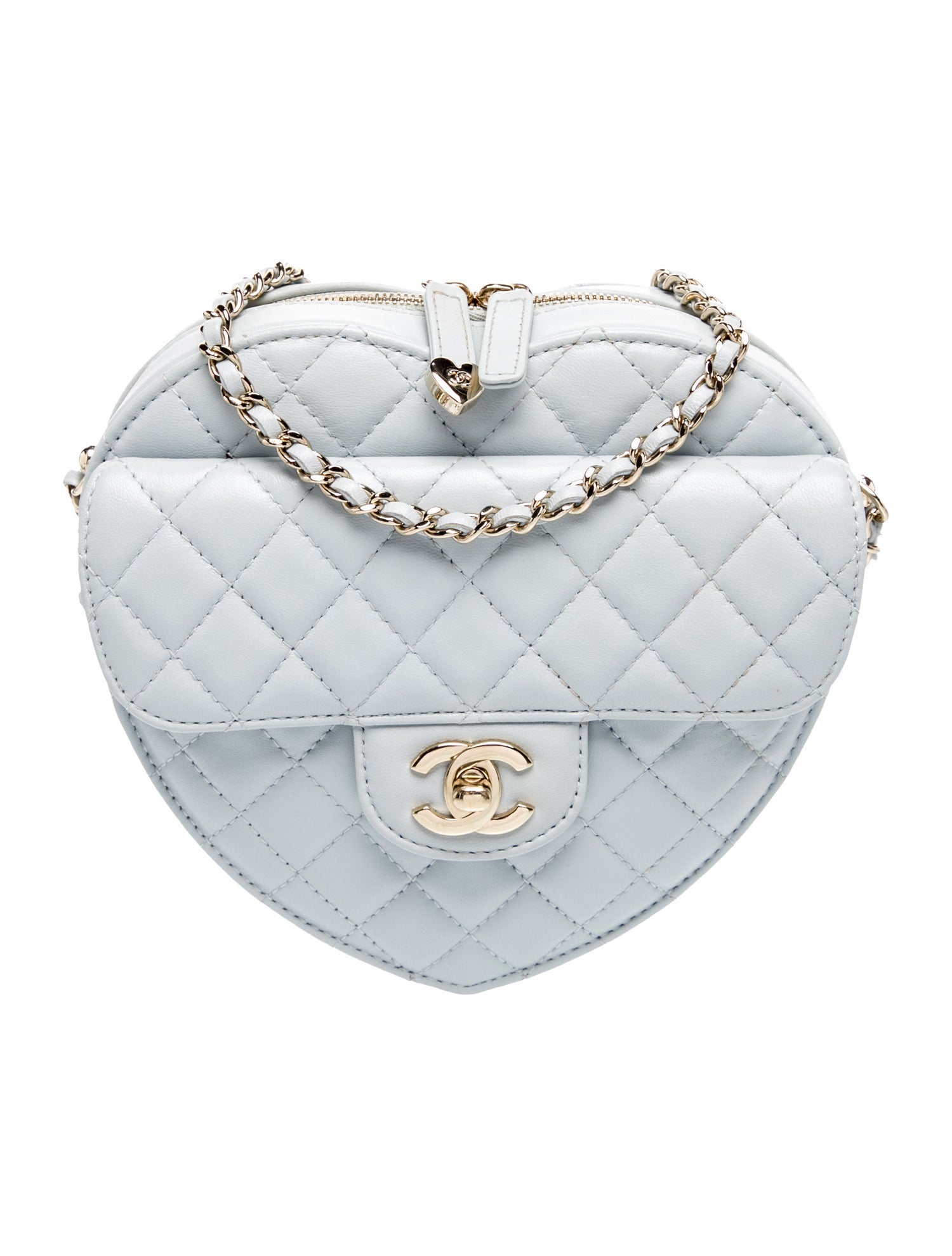 Chanel CC In Love heart Crossbody Bag