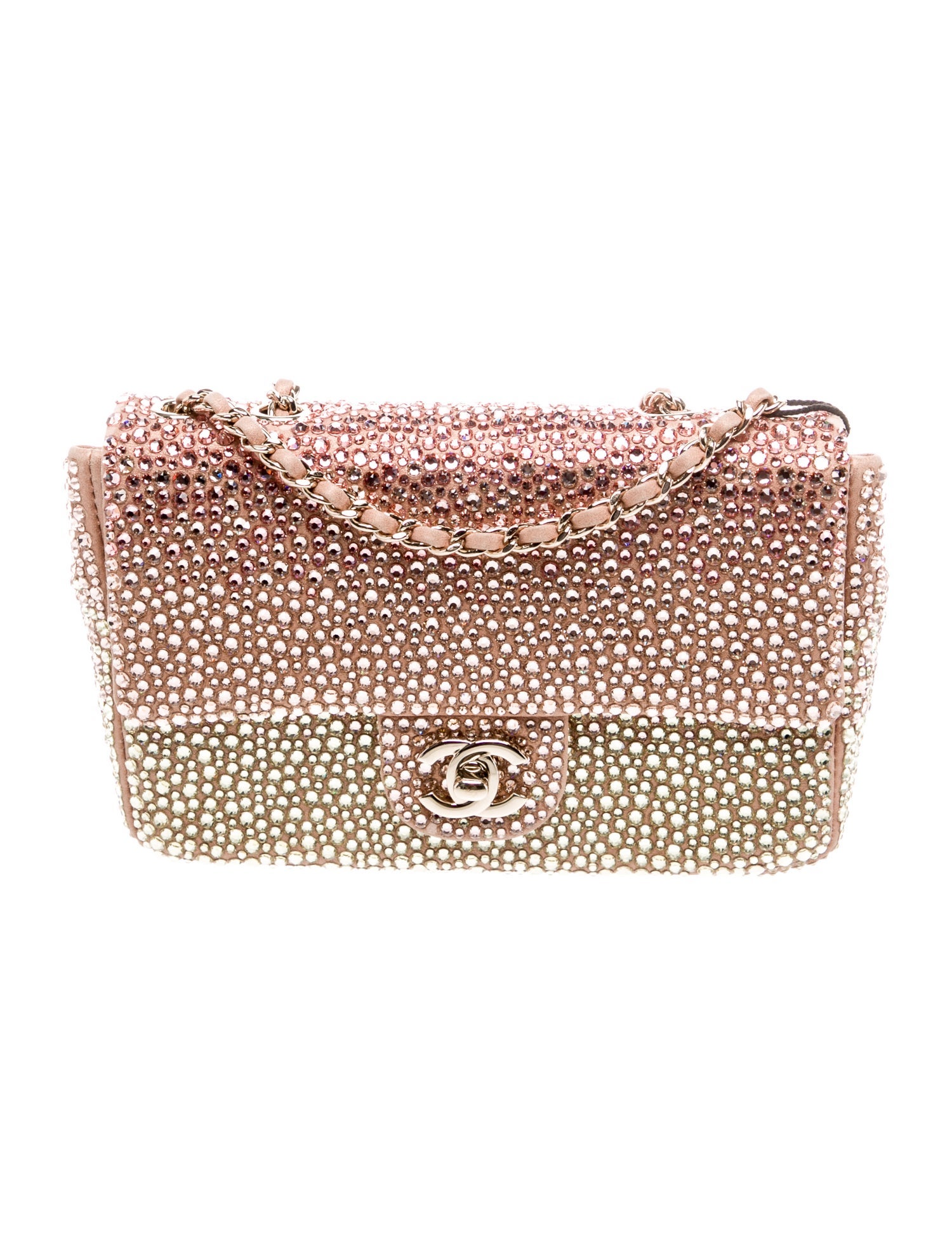Chanel Mini Rectangular Strass Flap Bag