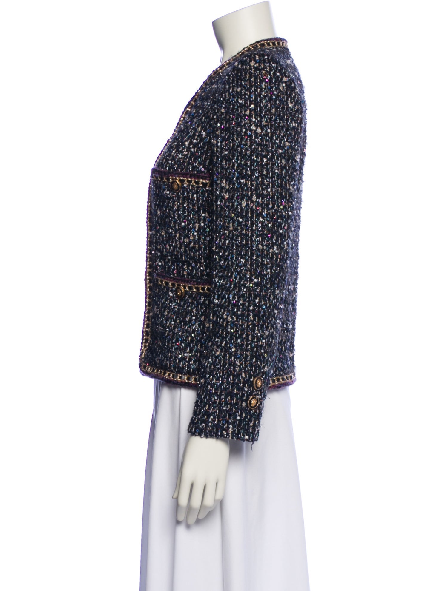 Chanel 2021 Wool Evening Jacket