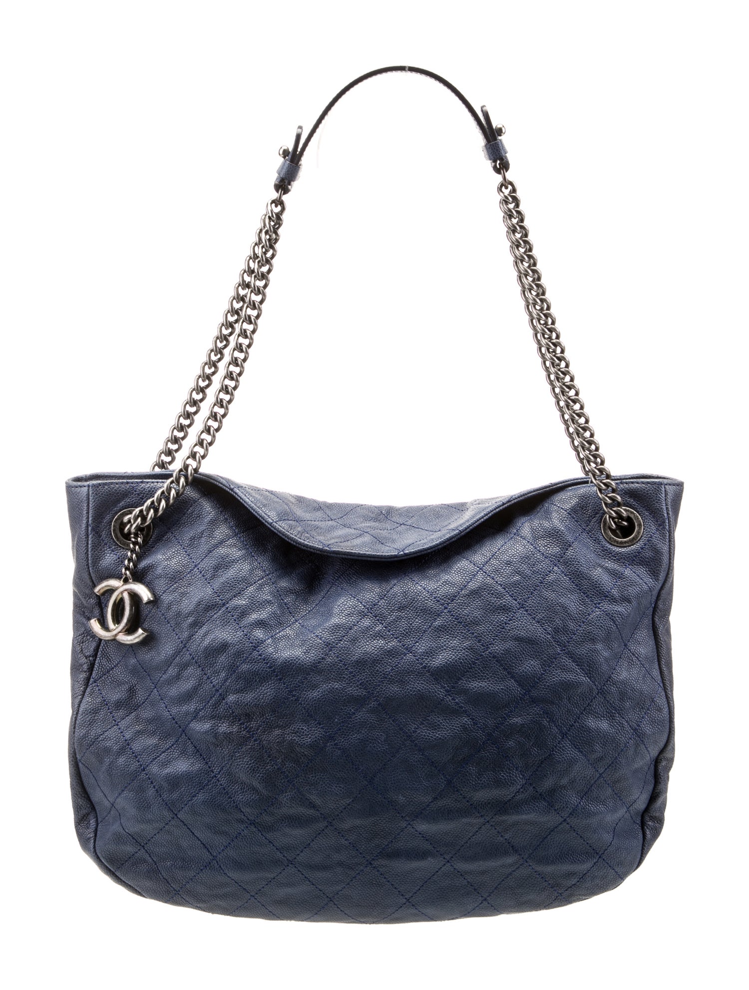 Chanel Quilted Caviar Simply CC Hobo