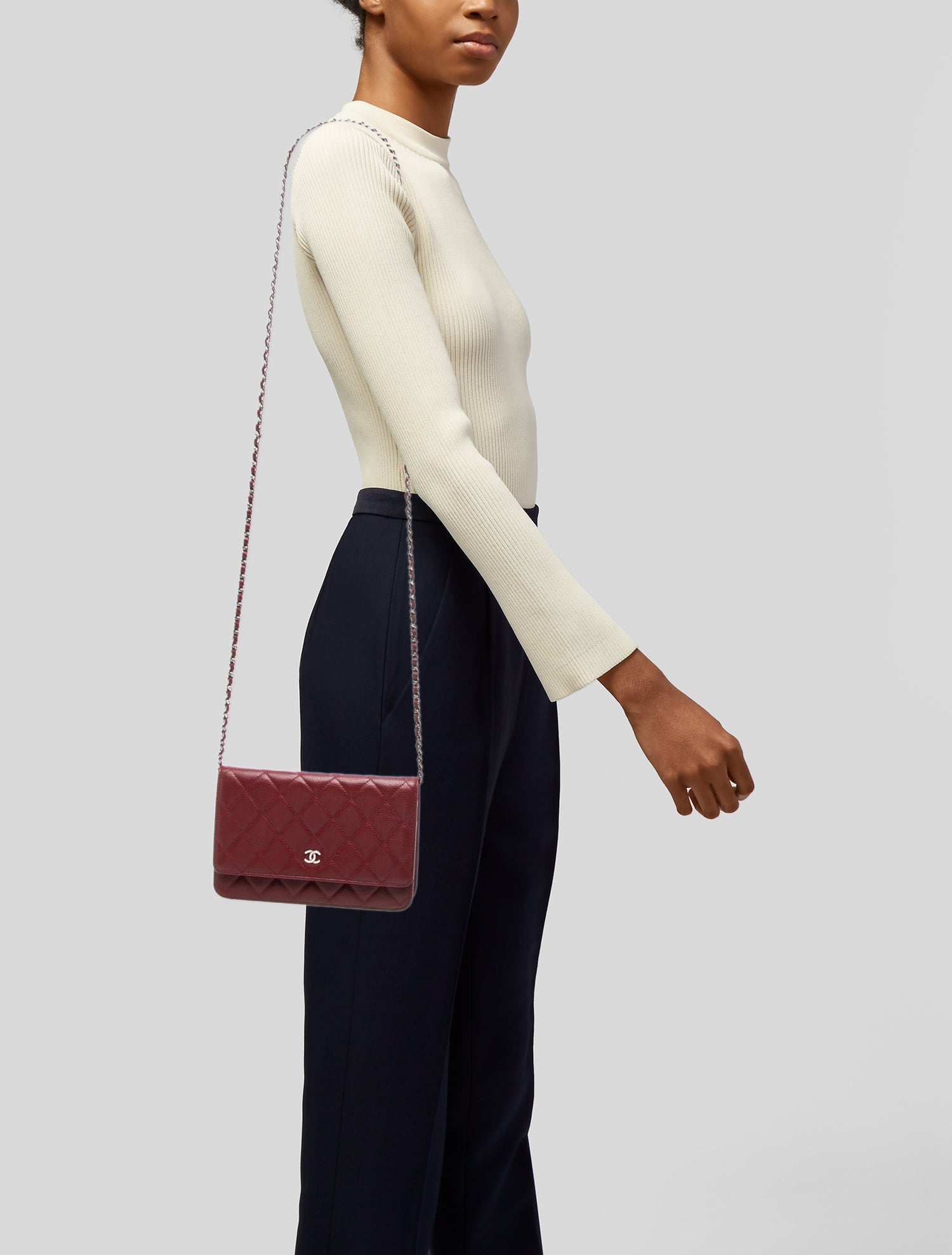 Chanel Classic Wallet On Chain