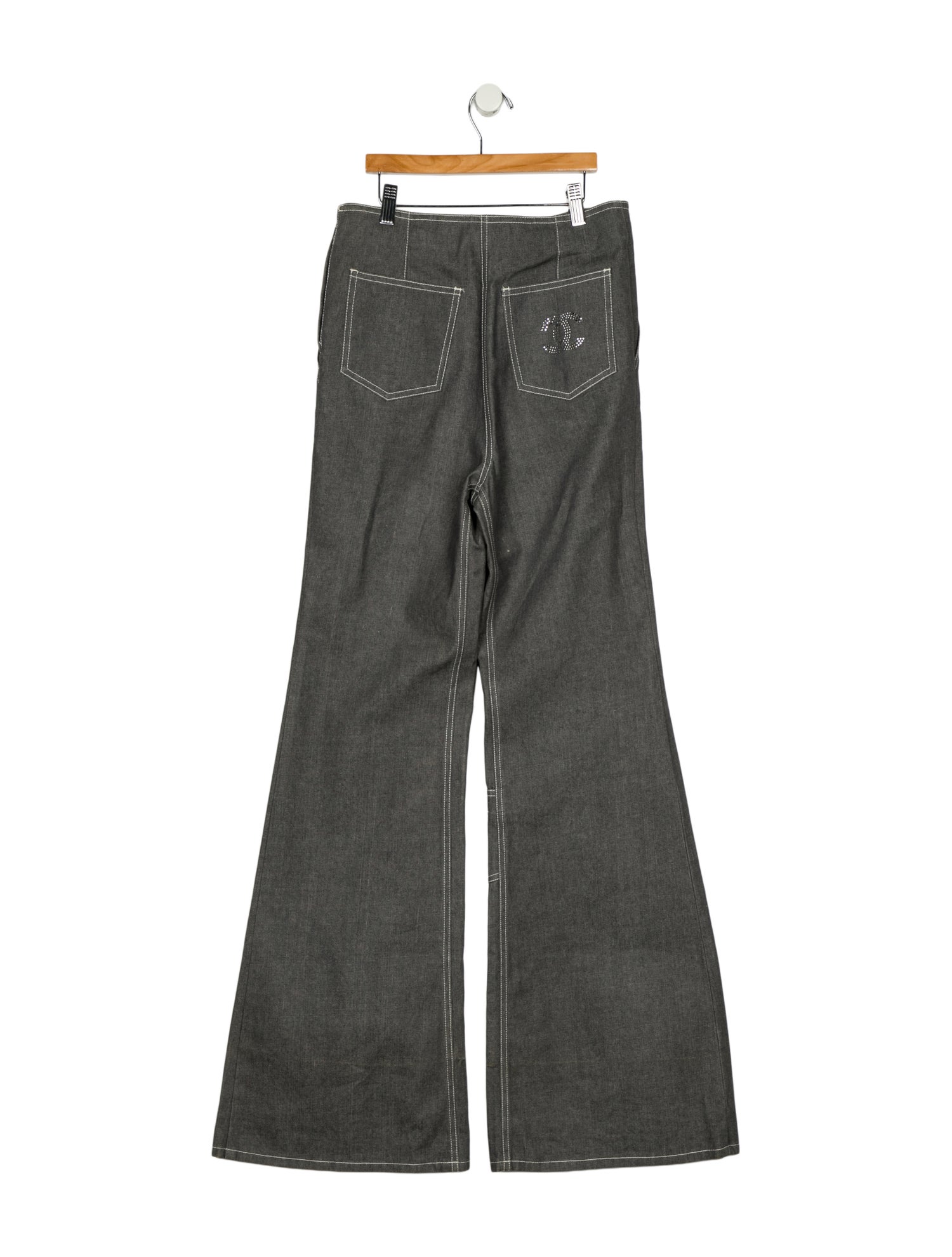 Chanel 2001 Wide Leg Jeans