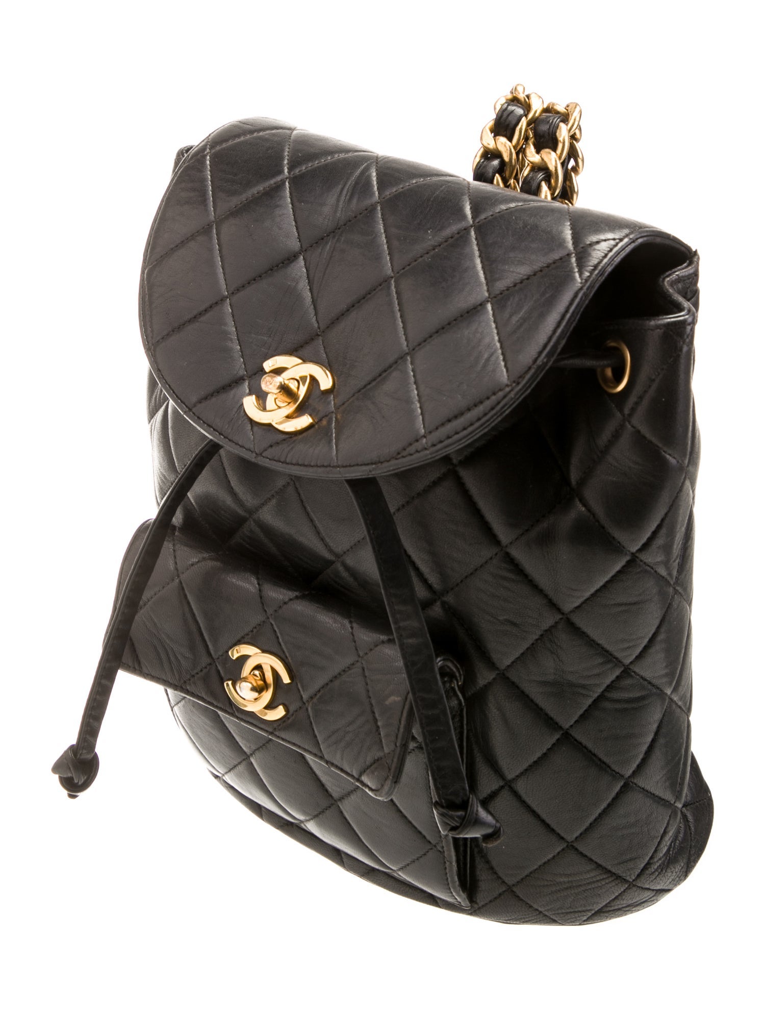 Chanel Quilted CC Backpack