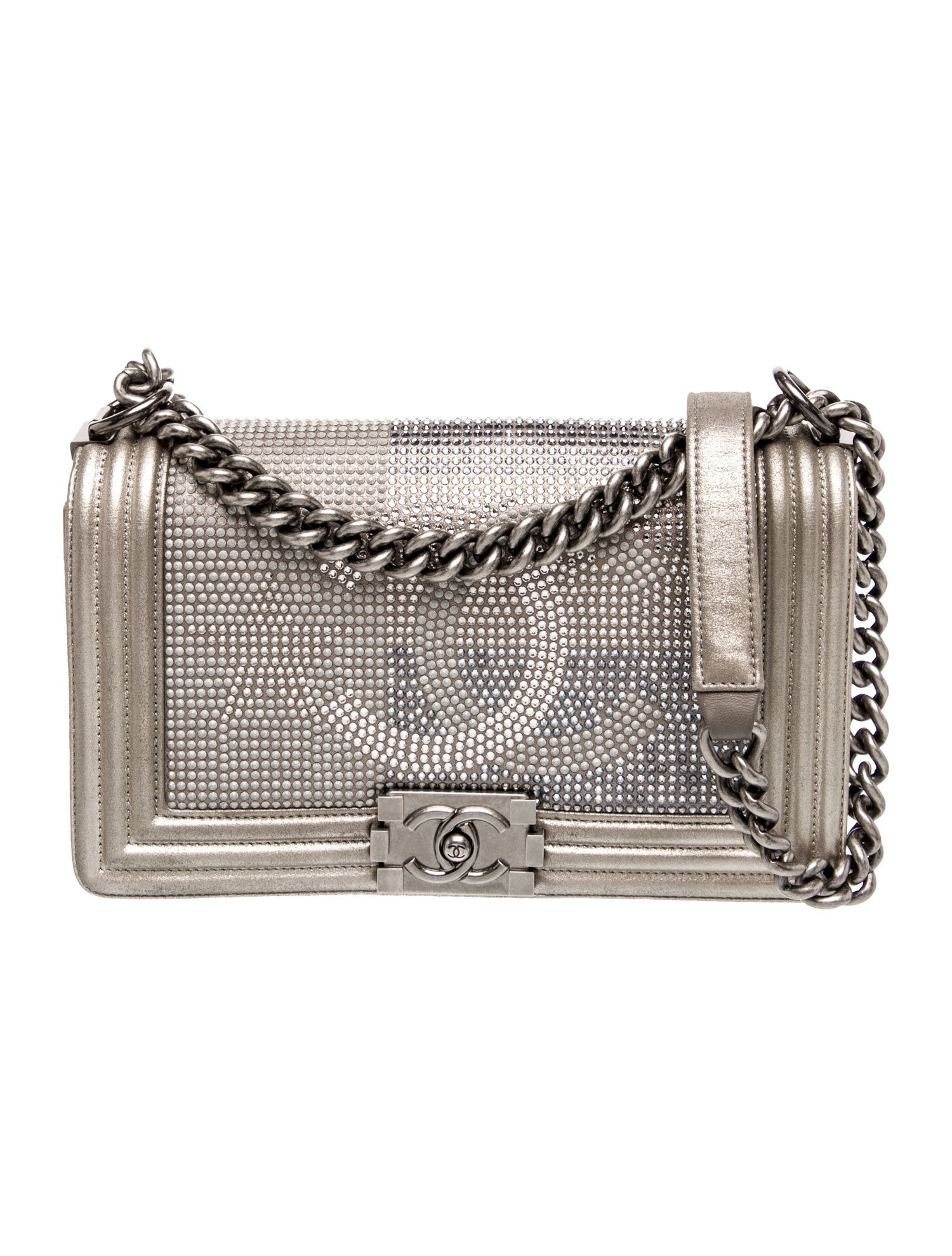 Chanel Paris-Dallas Strass Medium Boy Bag