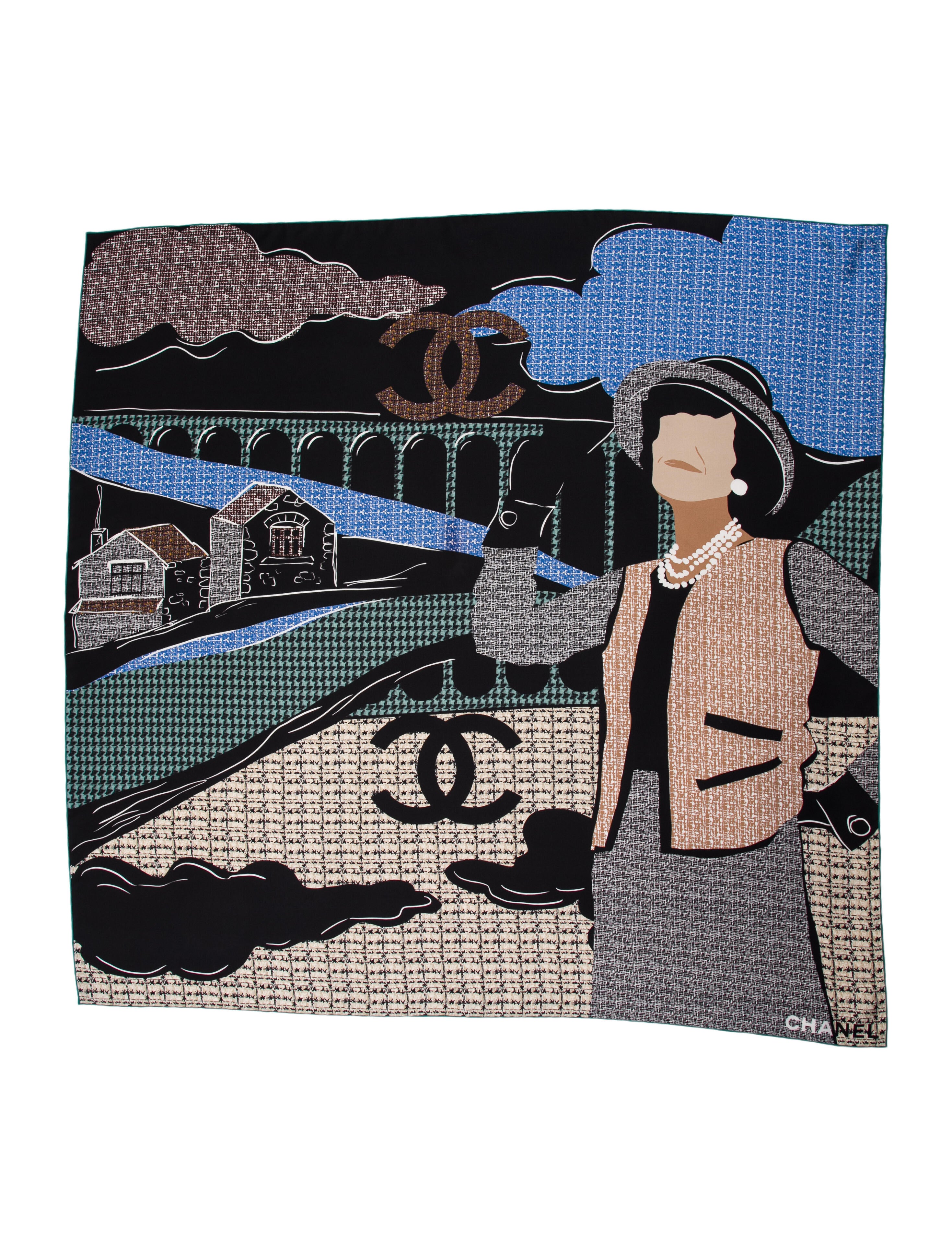 Chanel Silk 2022 Scarf