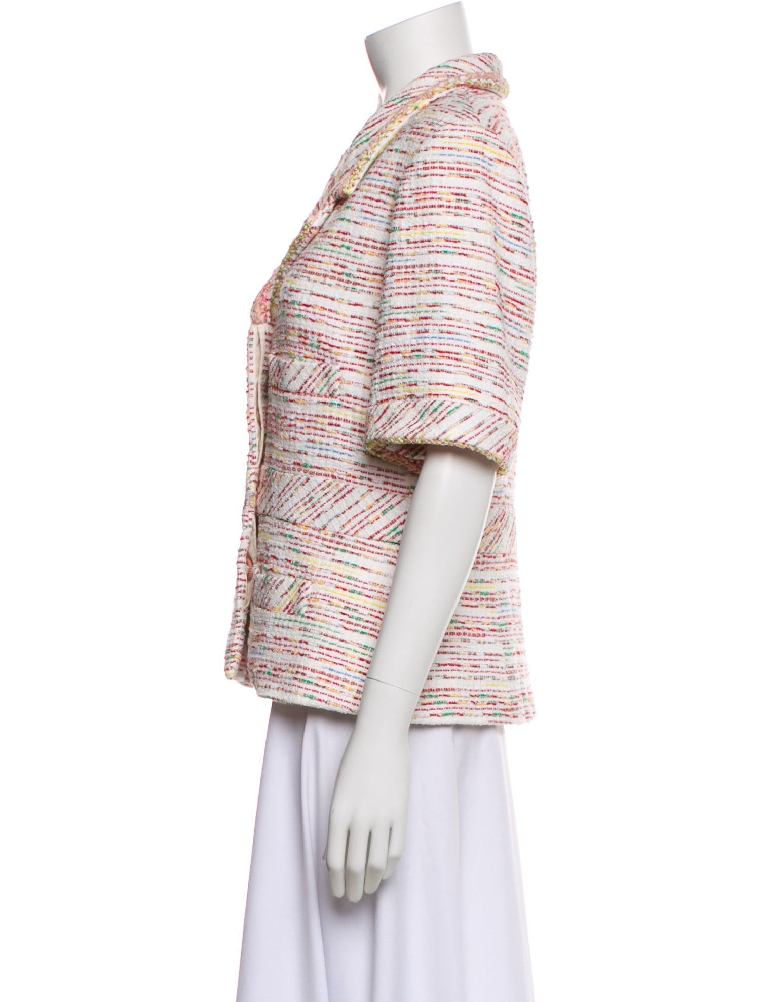 Chanel 2019 Striped Evening Jacket