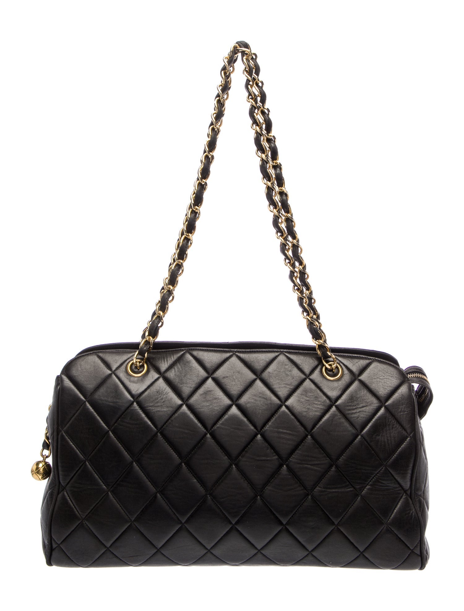 Chanel Quilted Chain Shoulder Bag lisa