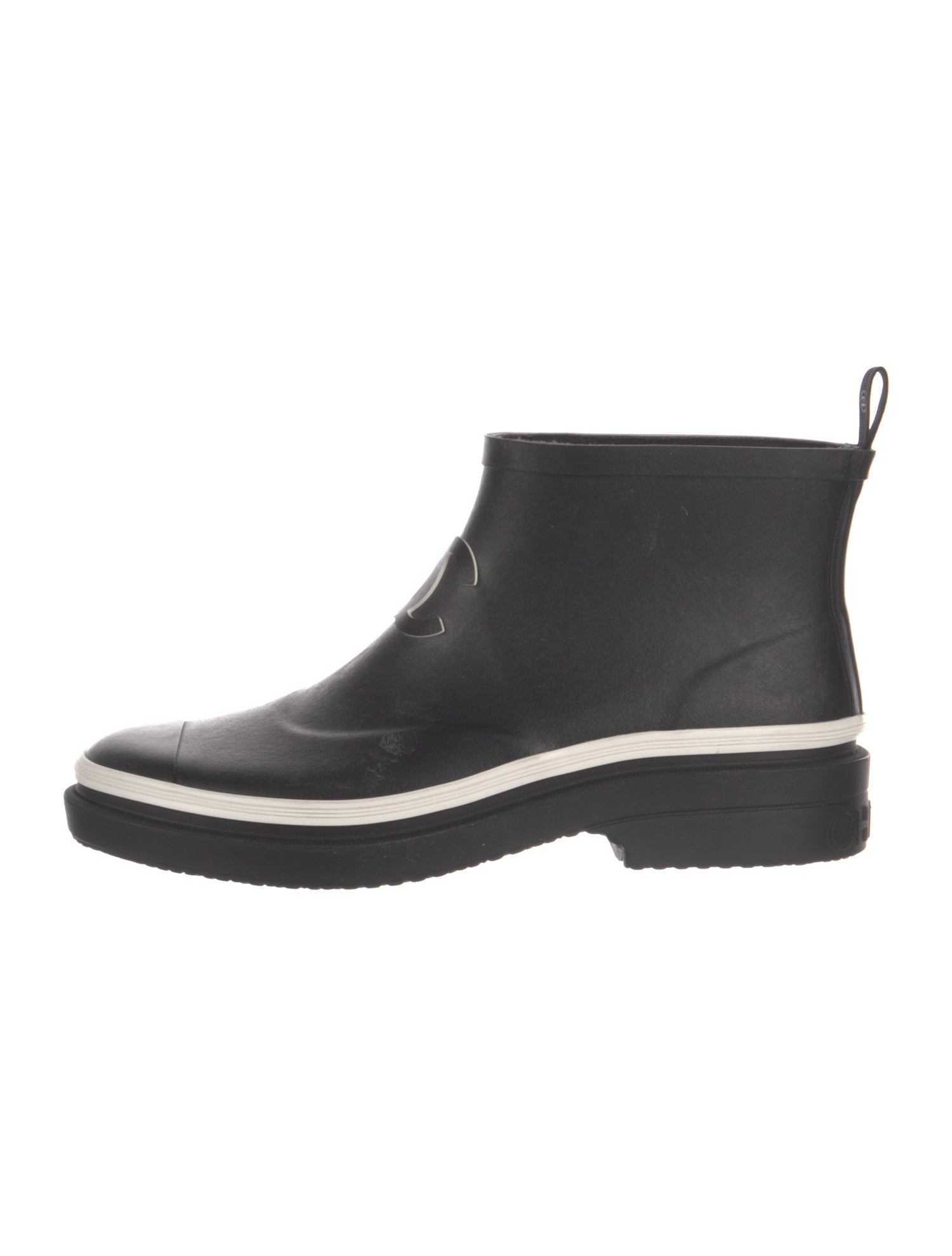 Chanel 2023 Interlocking CC Logo Rain Boots