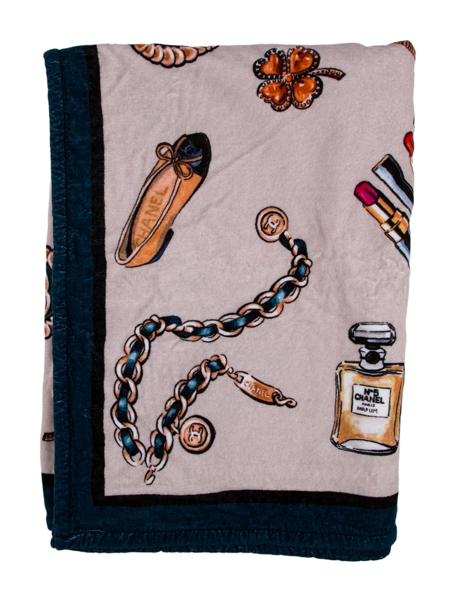 Chanel Icons Beach Towel