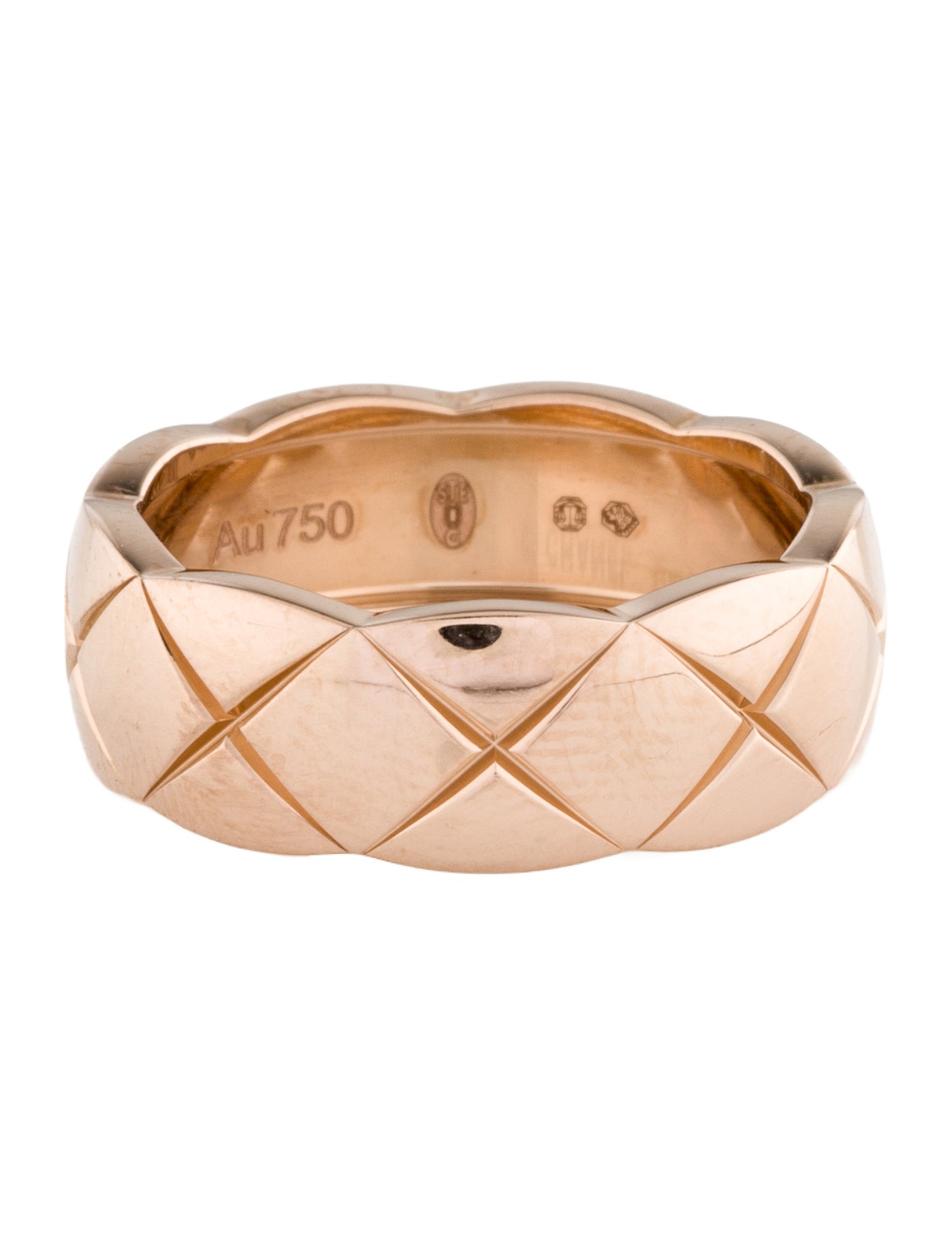 Chanel 18K Small Coco Crush Ring