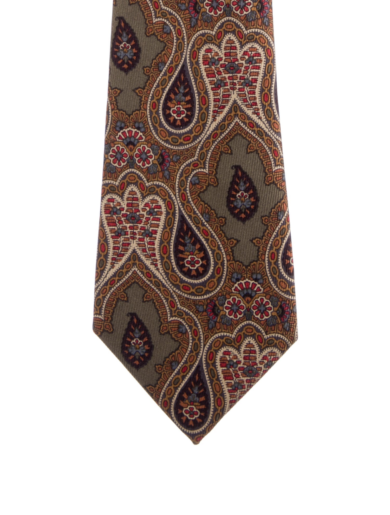 Chanel Pattern Silk Tie