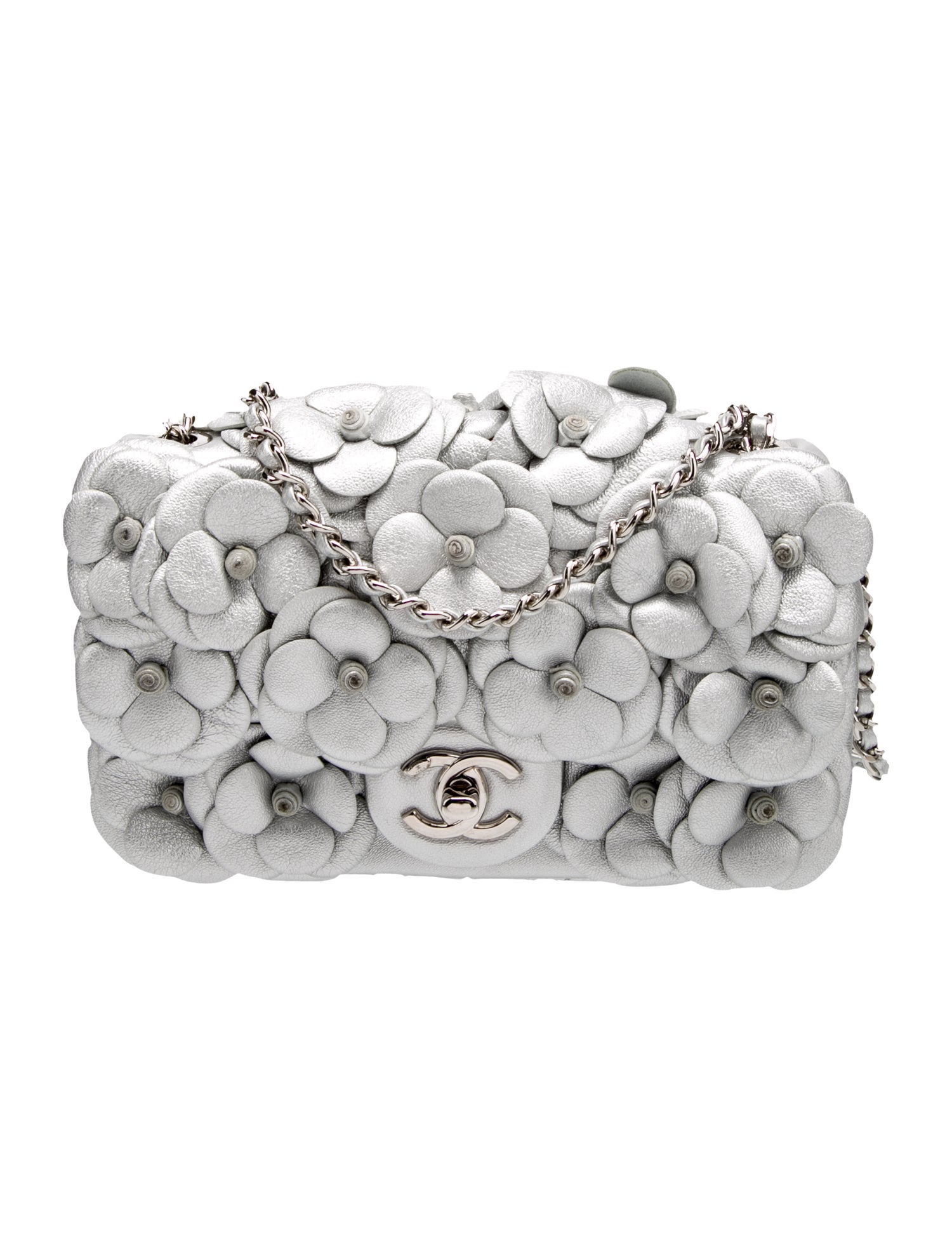 Chanel Mini Camellia Flap Bag