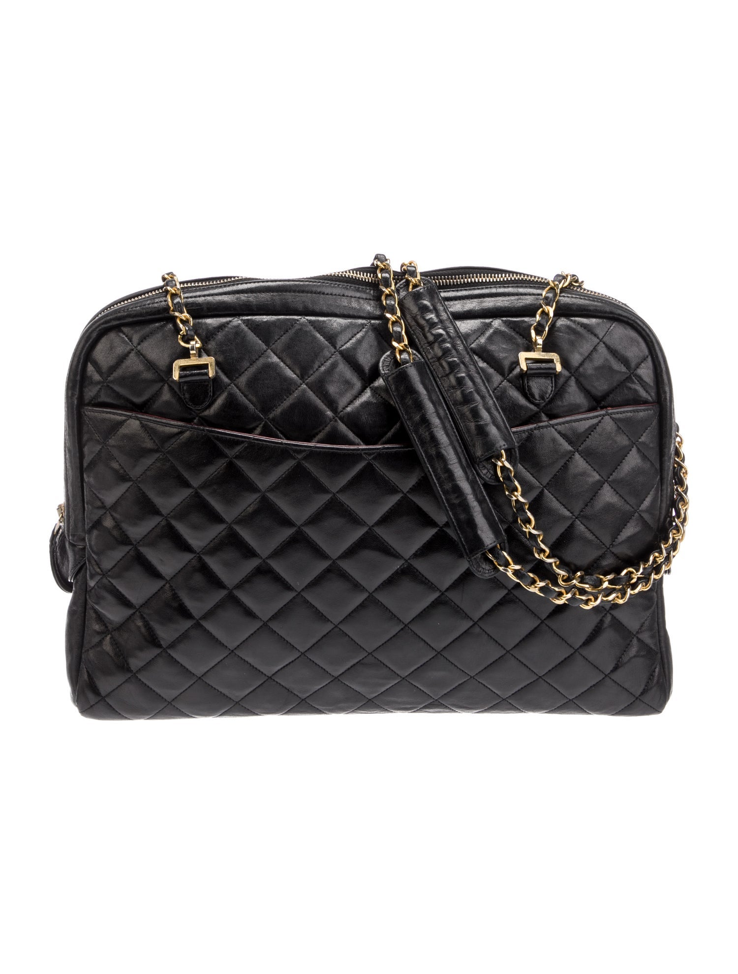 Chanel Quilted CC Shoulder Bag