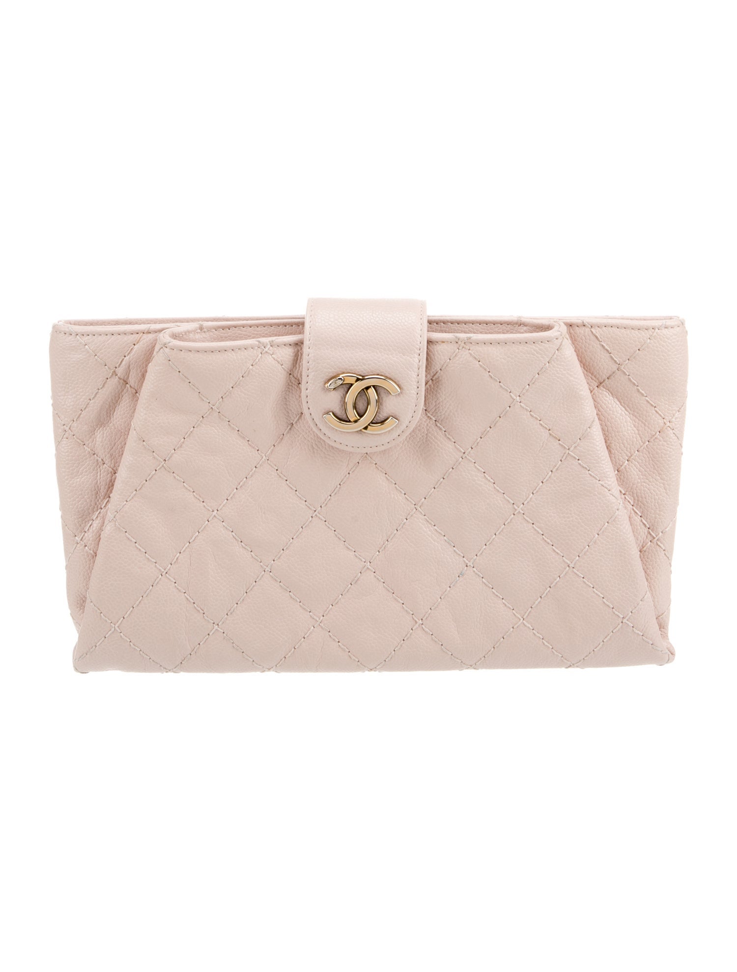 Chanel Coco Pleats Clutch