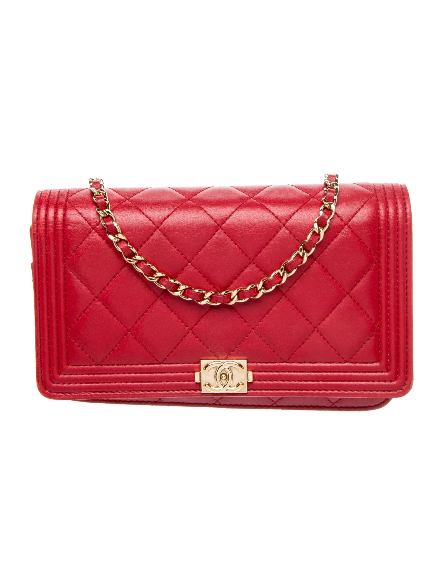 Chanel Boy Wallet On Chain