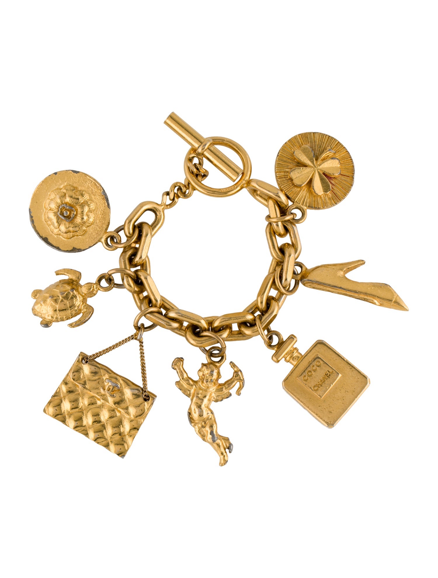 Chanel Vintage Lucky Charm Bracelet