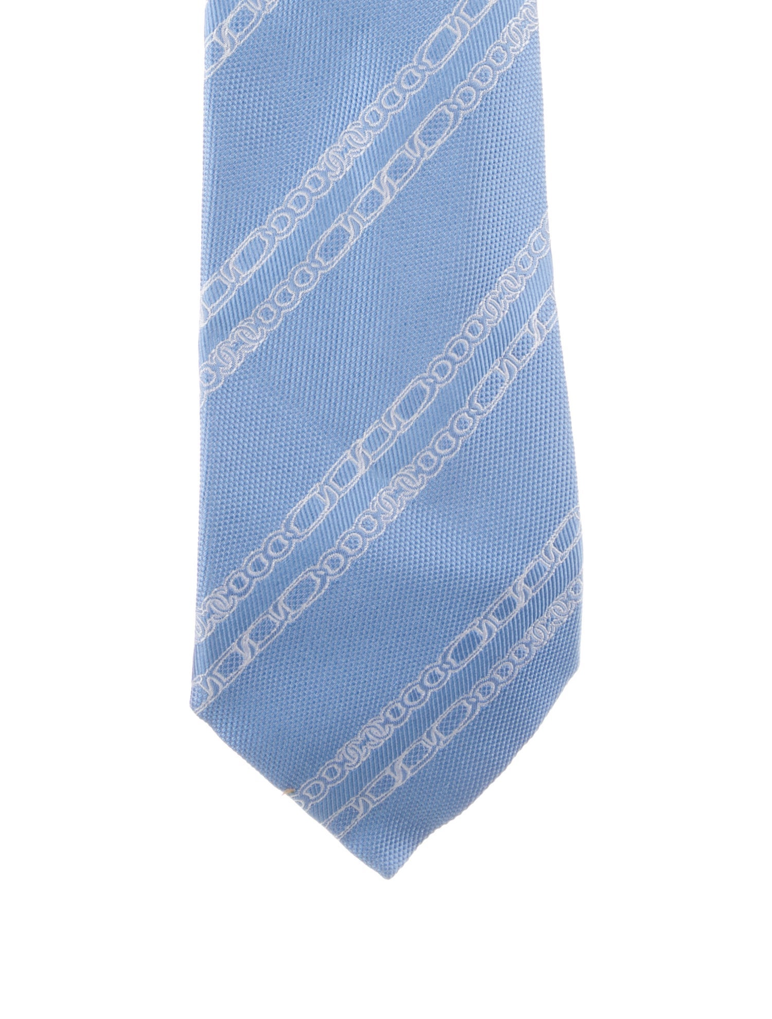 Chanel Chain Link Silk Tie